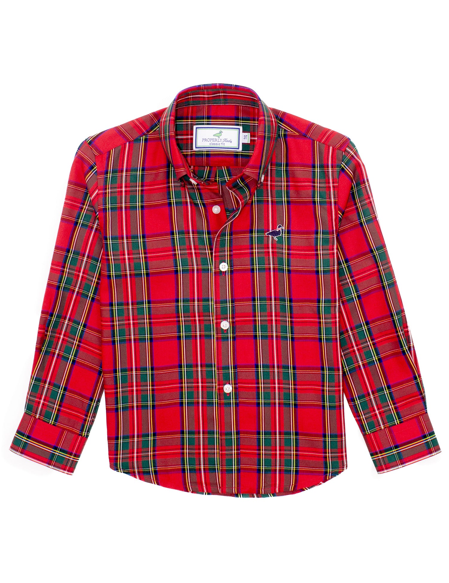 Boys Seasonal Sportshirt Yuletide