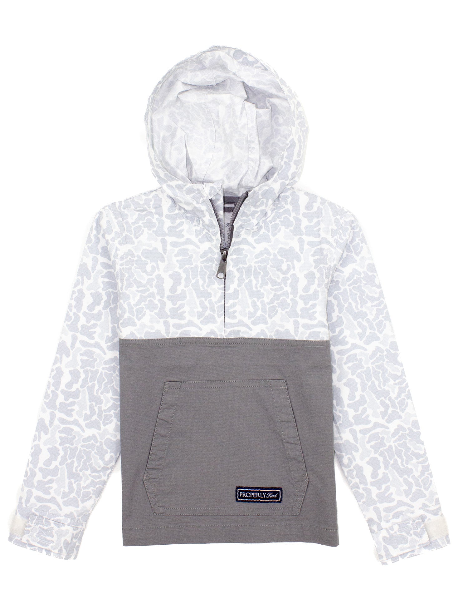 Boys Ridge Anorak Snow Camo