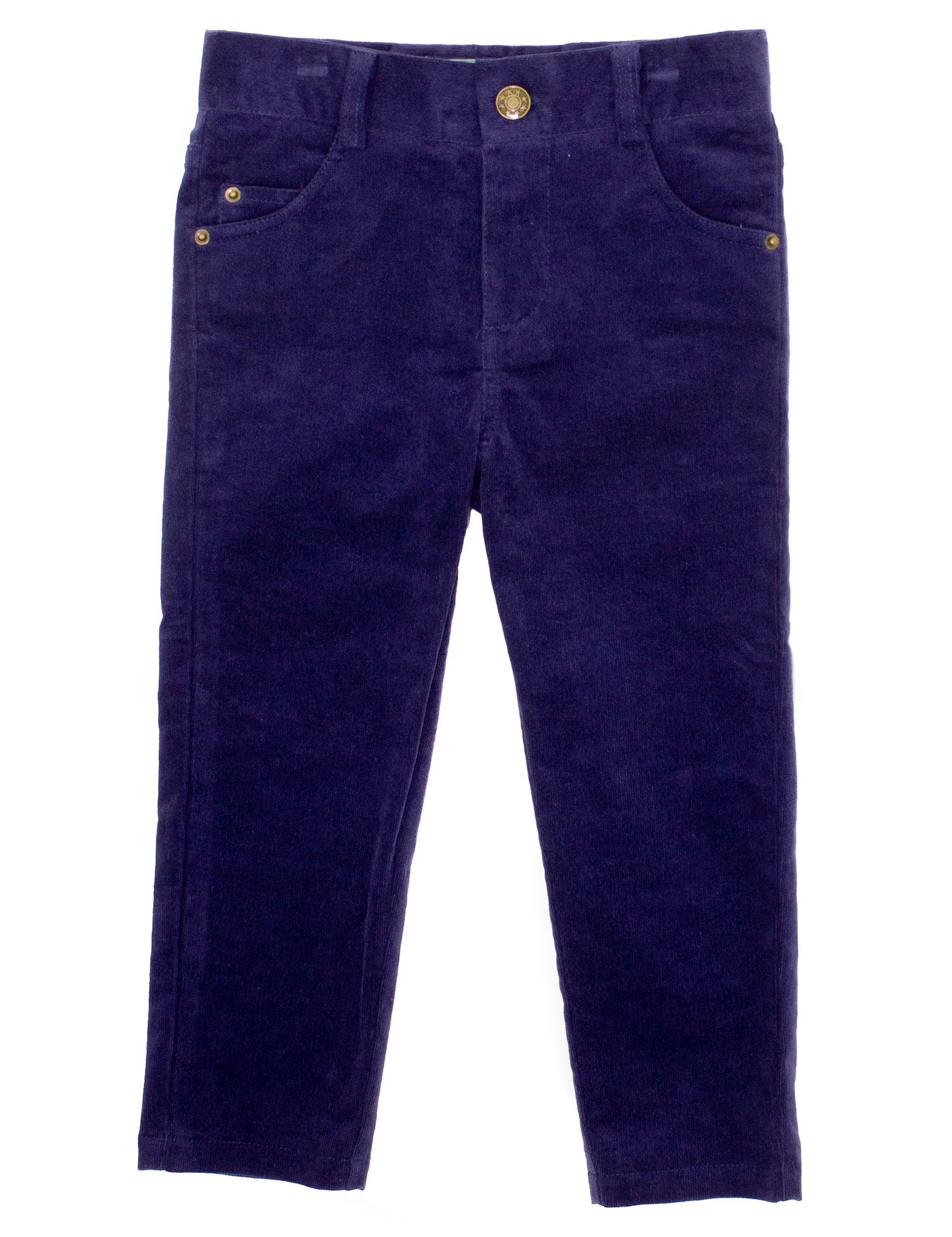 Boys Pinwale Cord Pant Navy