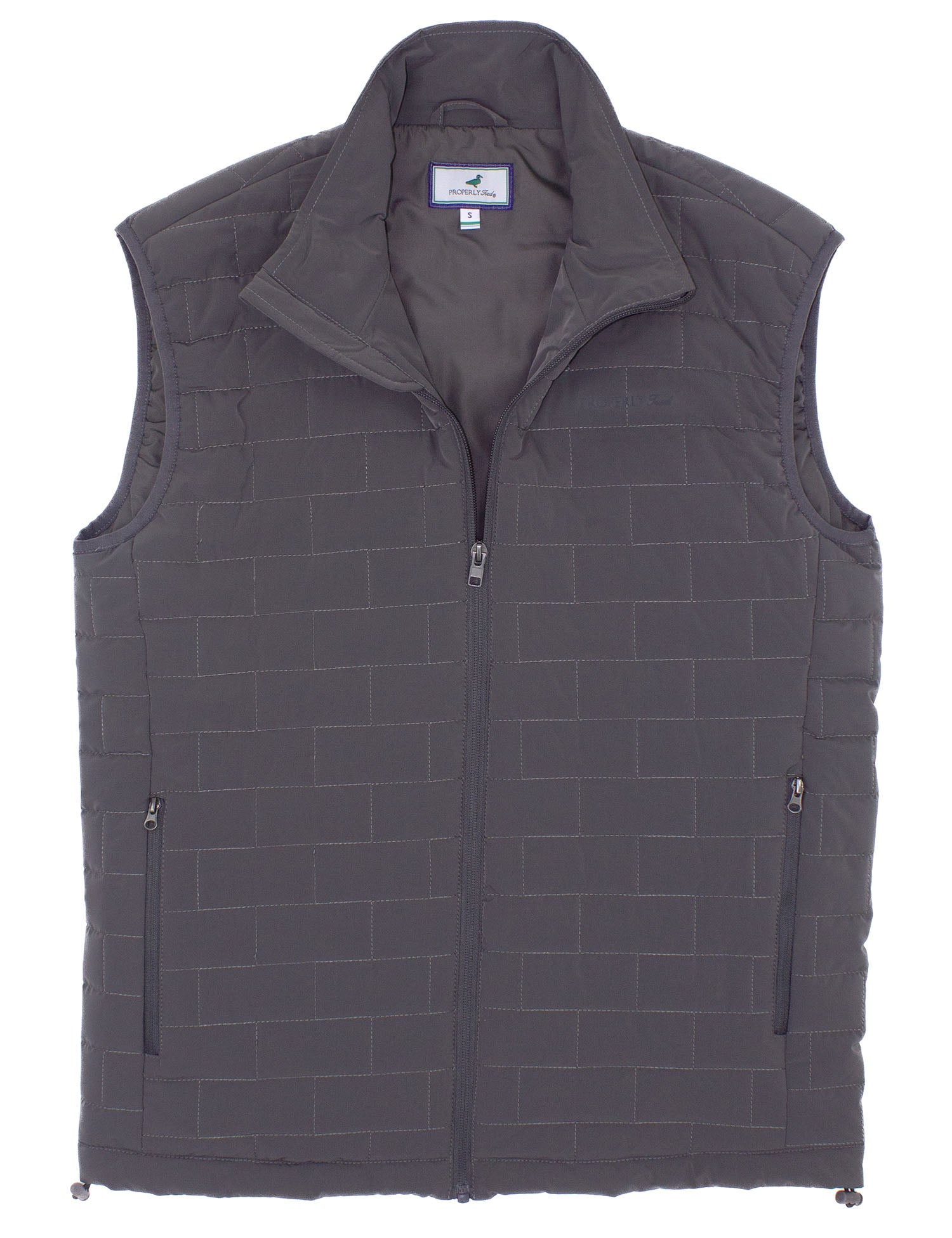 Tundra Puffer Vest Dark Grey