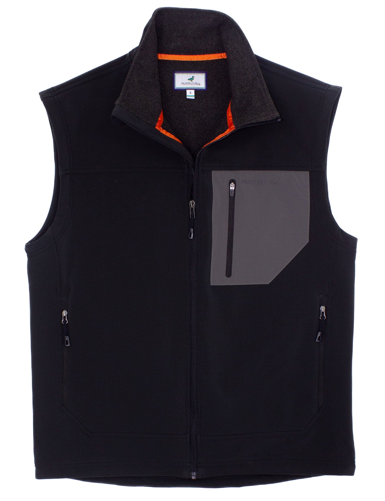 Peak Softshell Vest Pitch Black