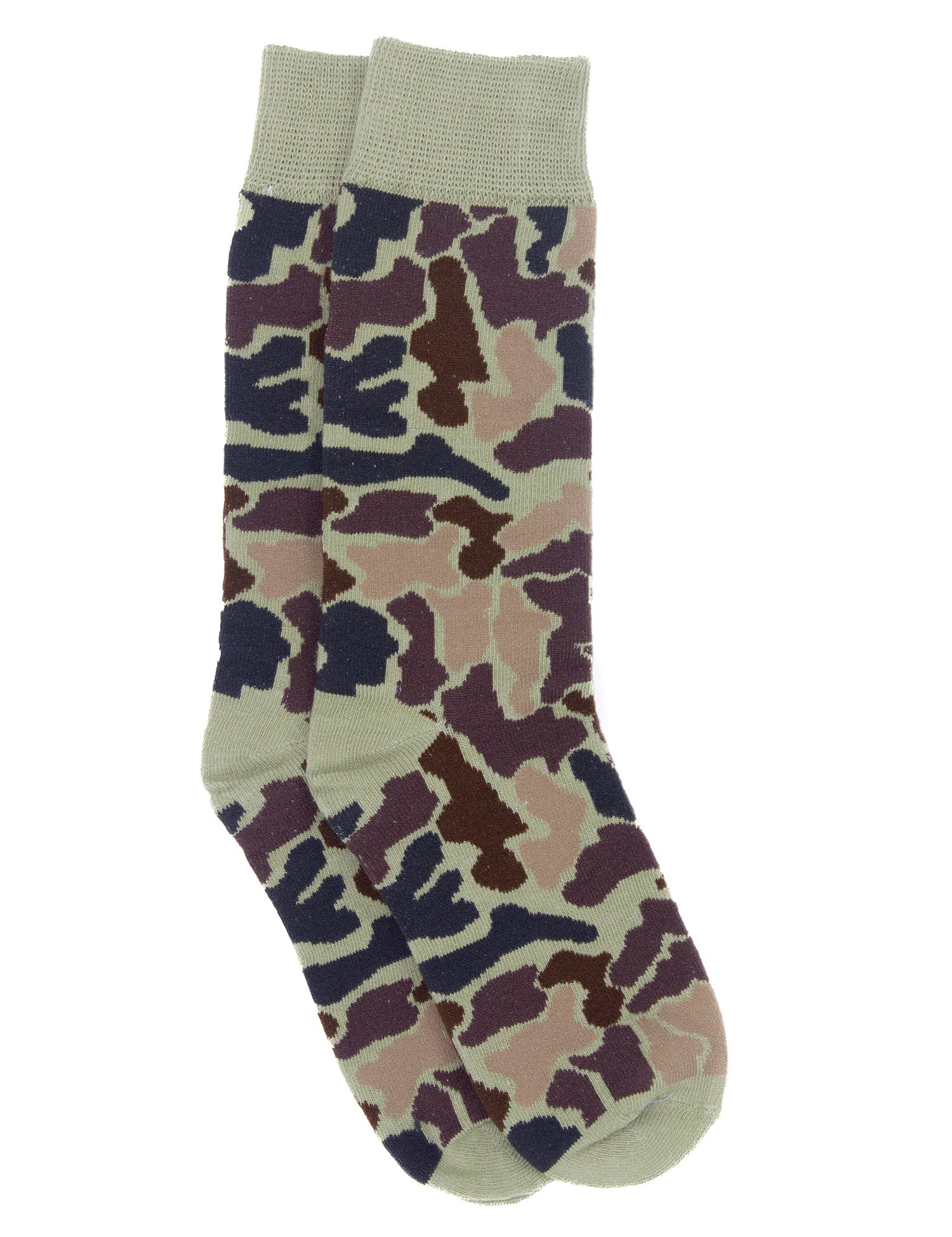 Boys Lucky Duck Sock Vintage Camo