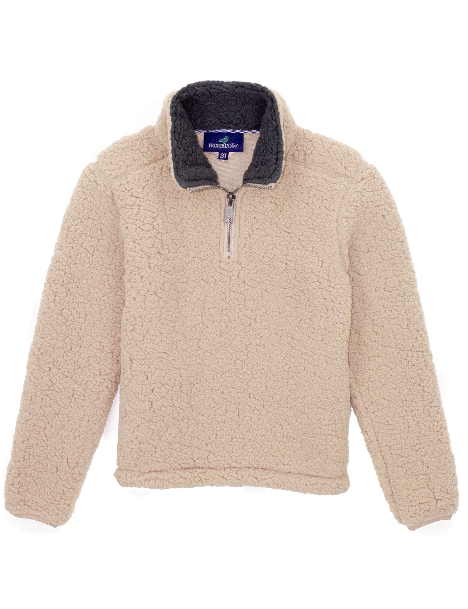 Boys Kensington Pullover Tan