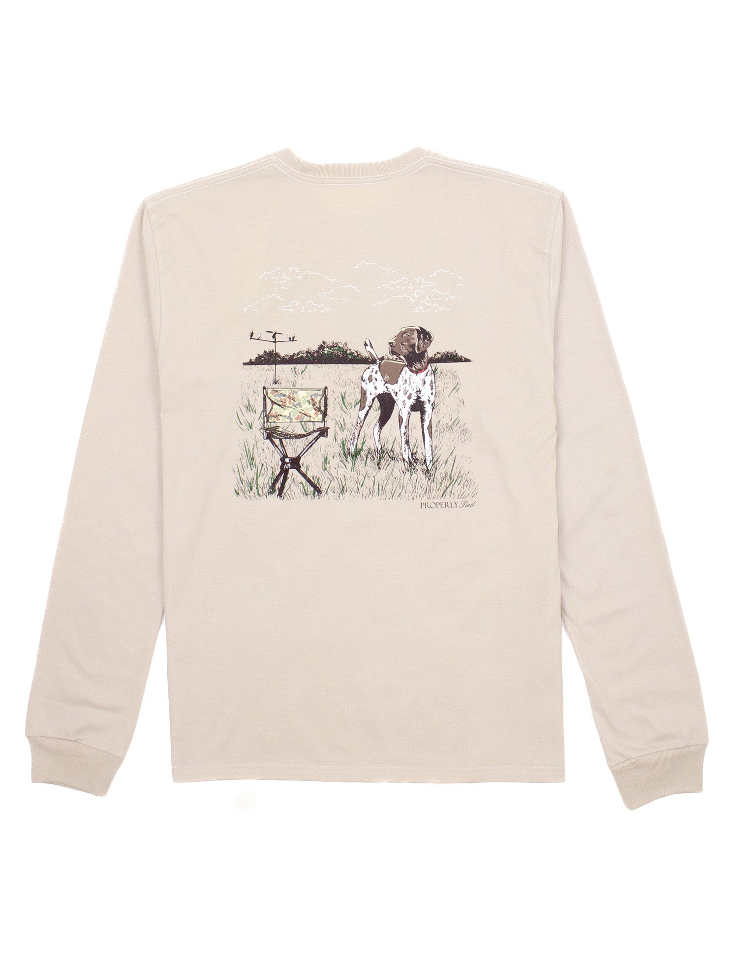 Dove Hunt LS Linen