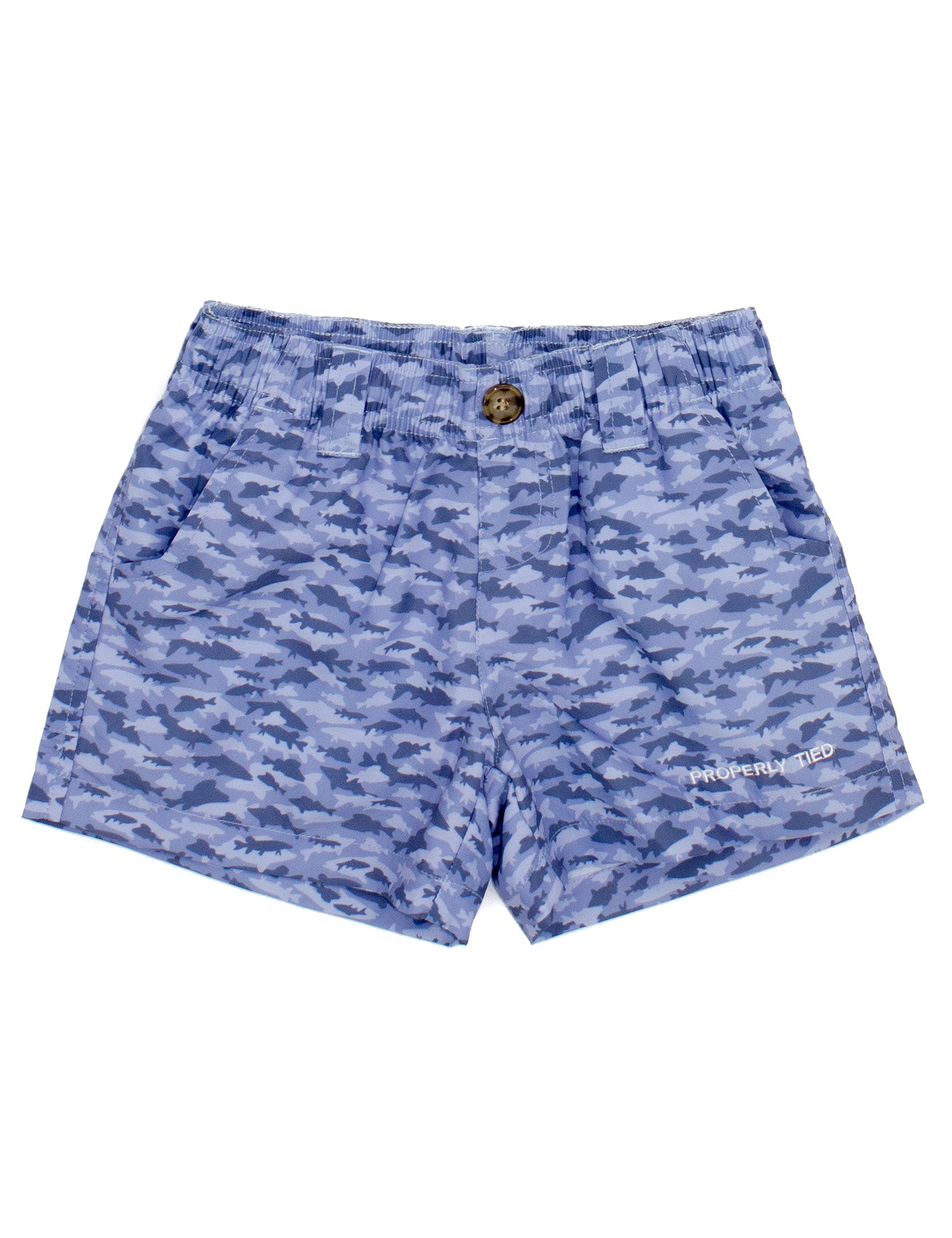 Boys Mallard Short Deep Sea Camo