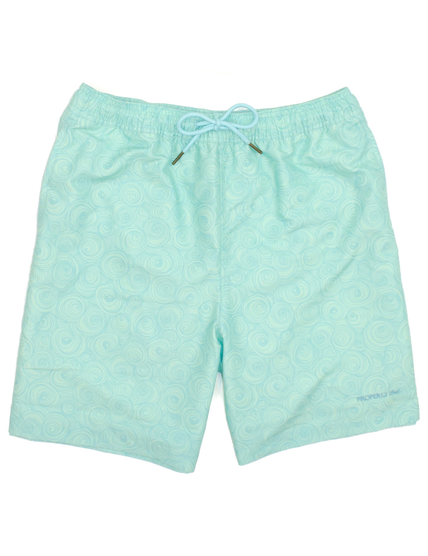 Swim Trunk Rainforest Swirl