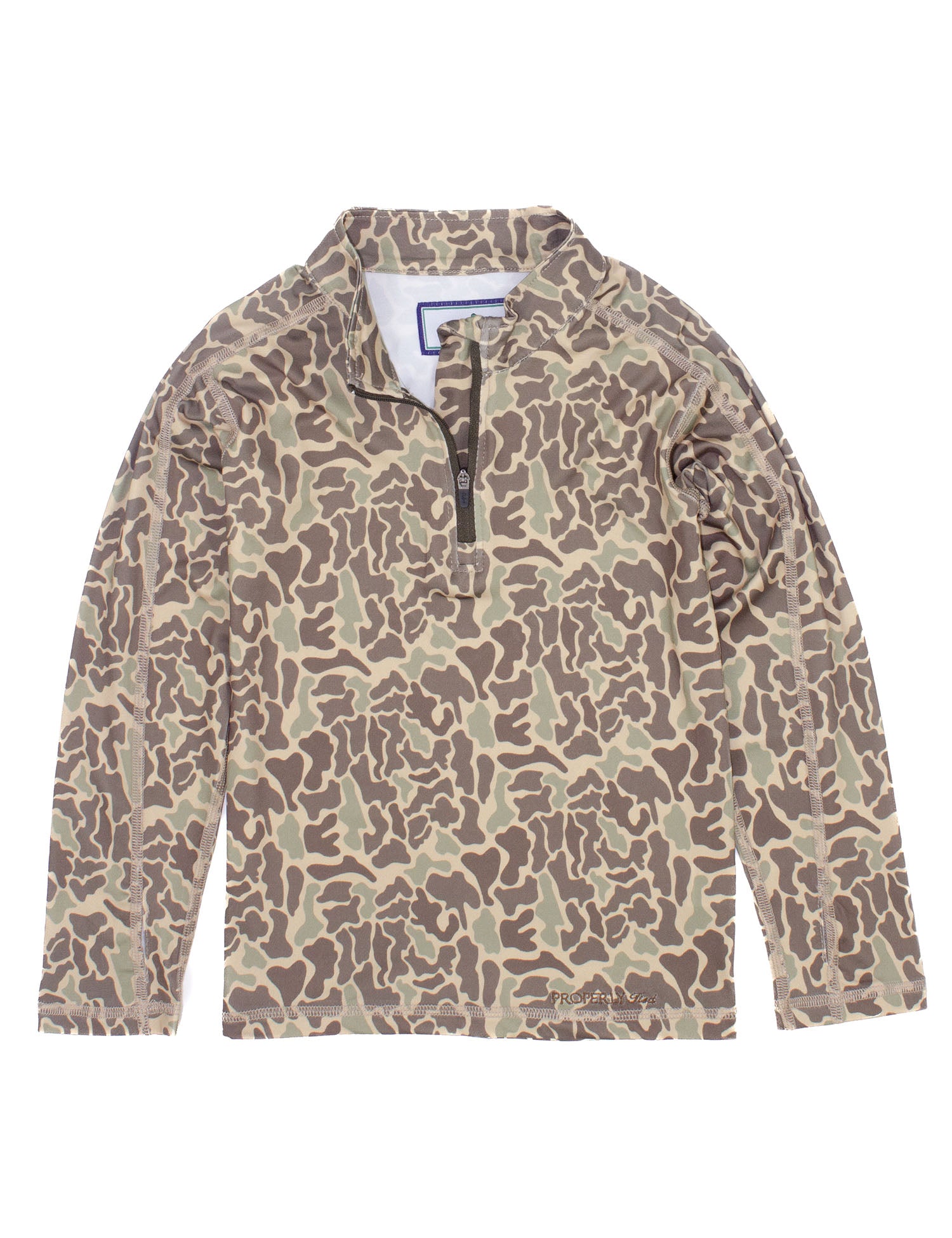 Boys Finn Pullover Vintage Camo