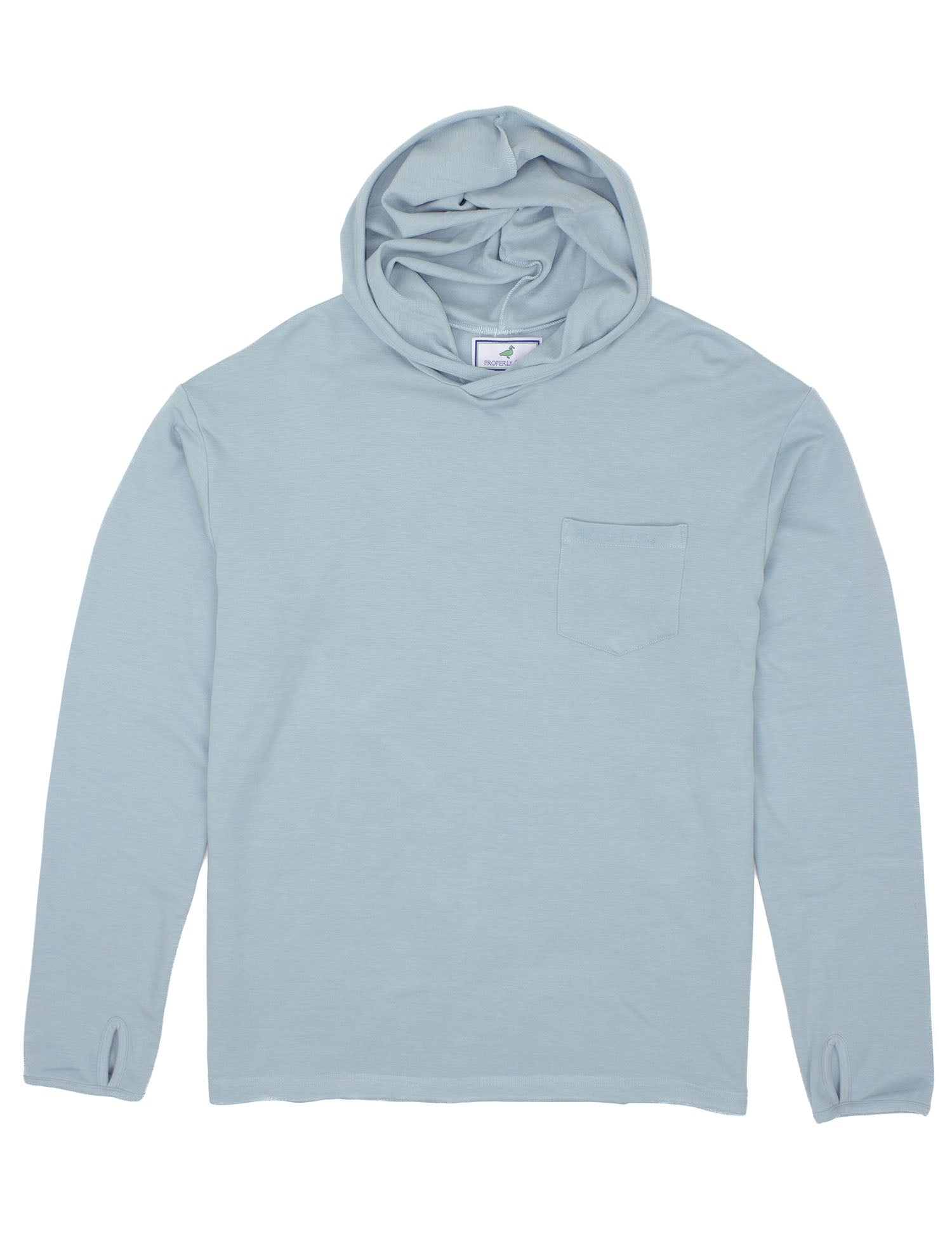 Shoreline Hoodie Light Blue