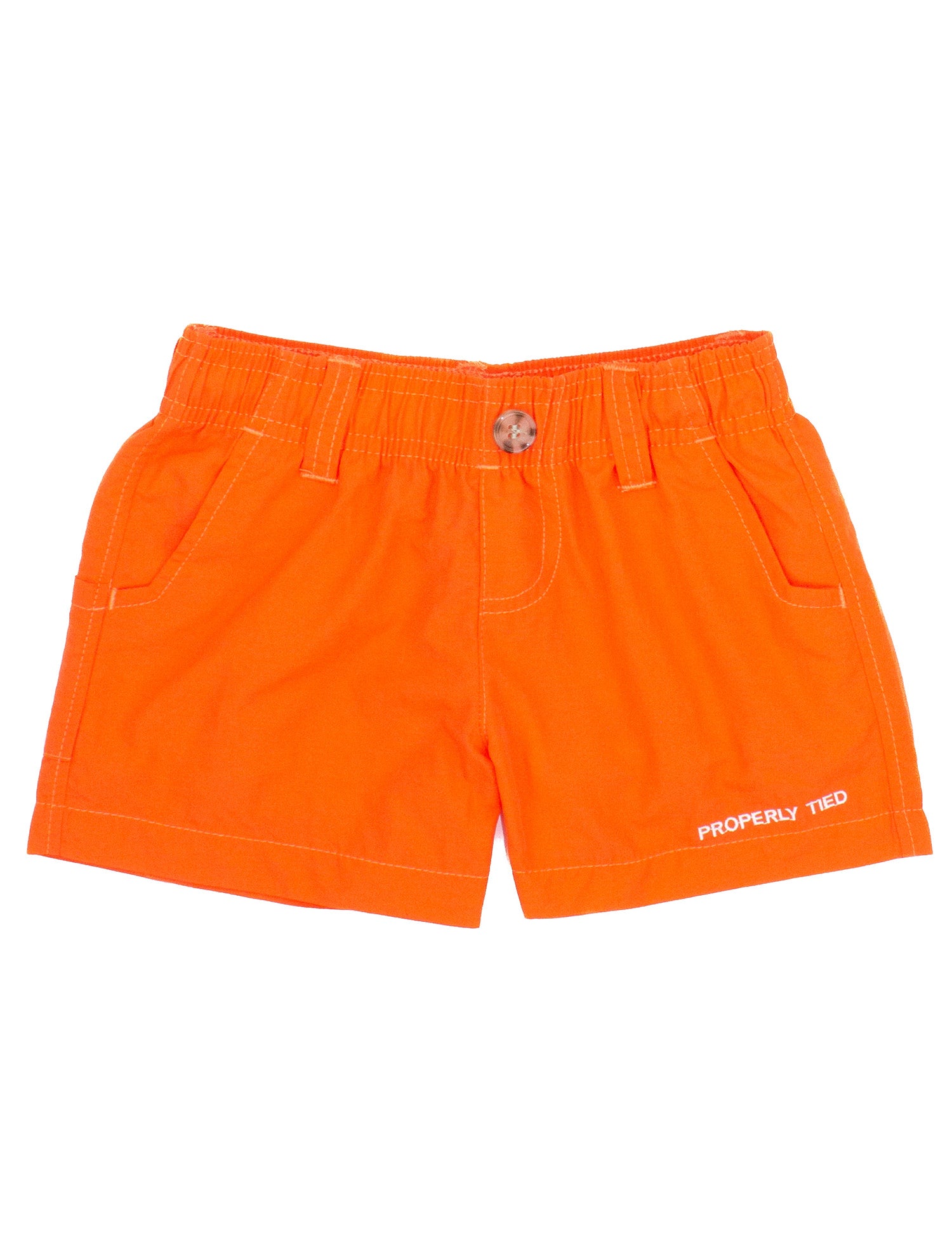 Boys Mallard Short Orange