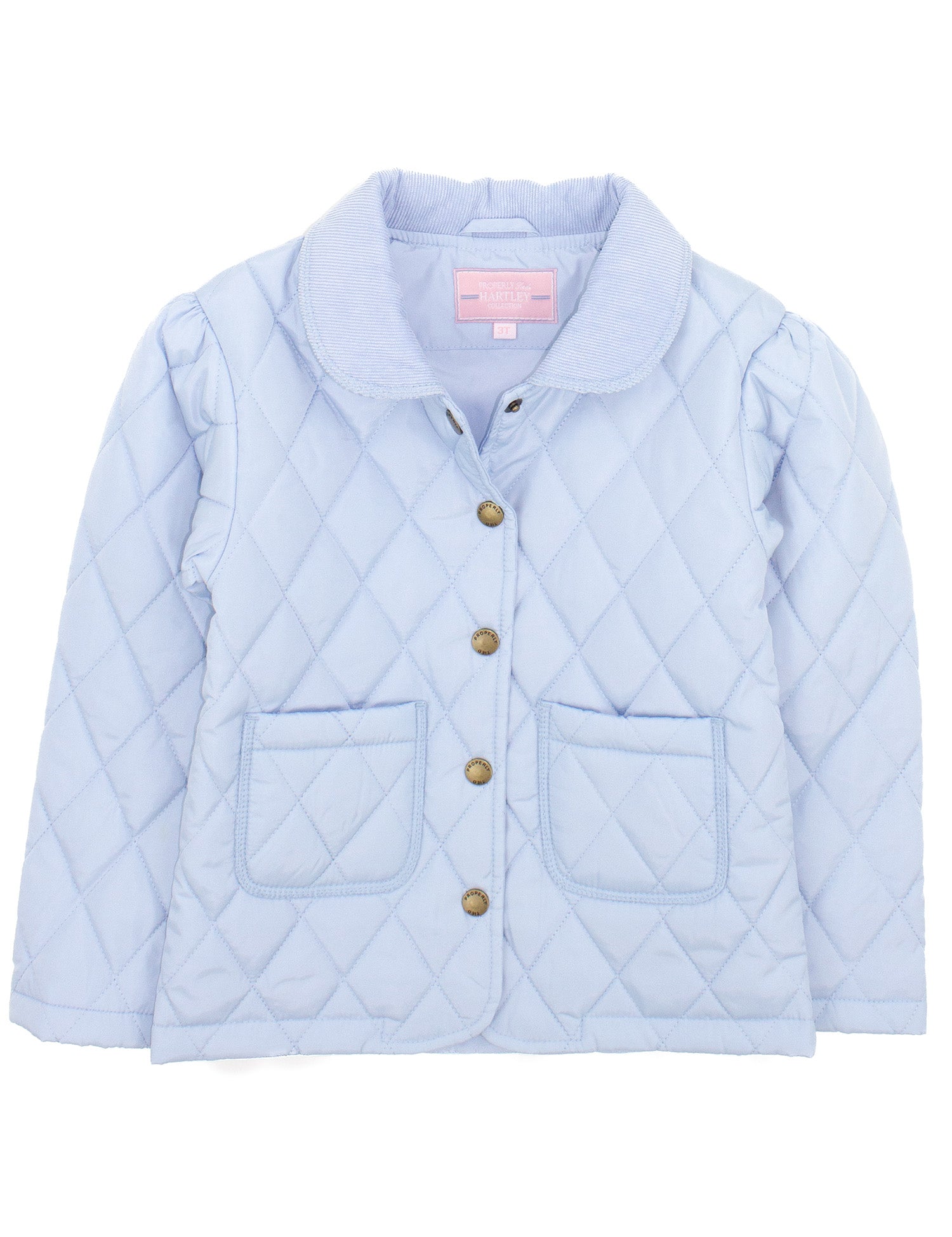 Girls Hartley Jacket Powder Blue