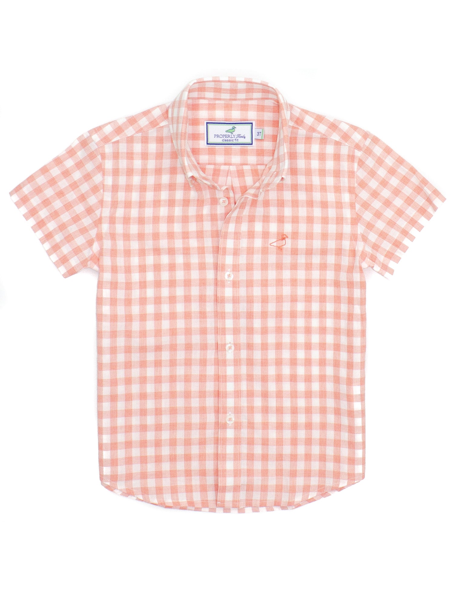 Boys Harbor Shirt SS Melon