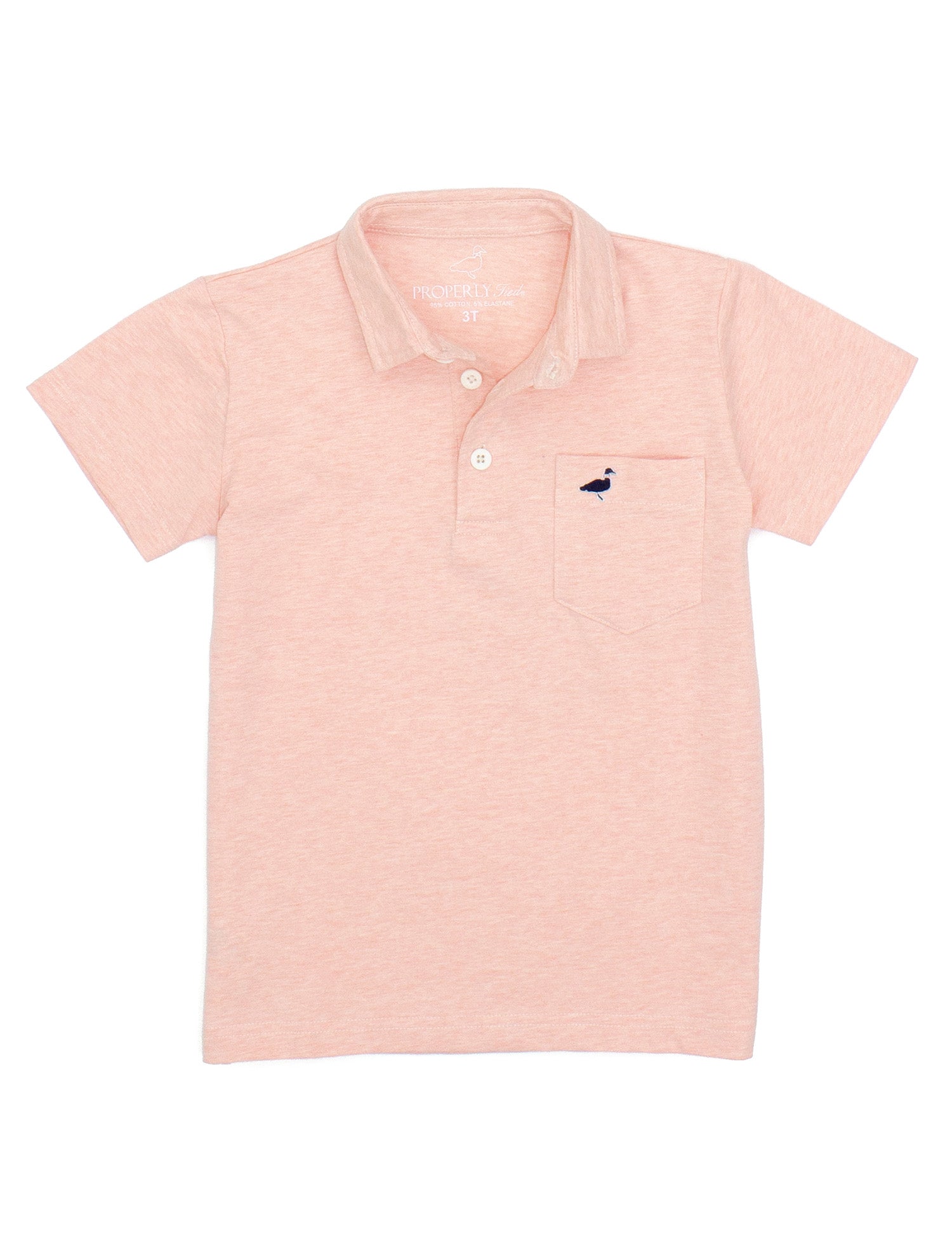 Boys Harrison Pocket Polo SS Melon