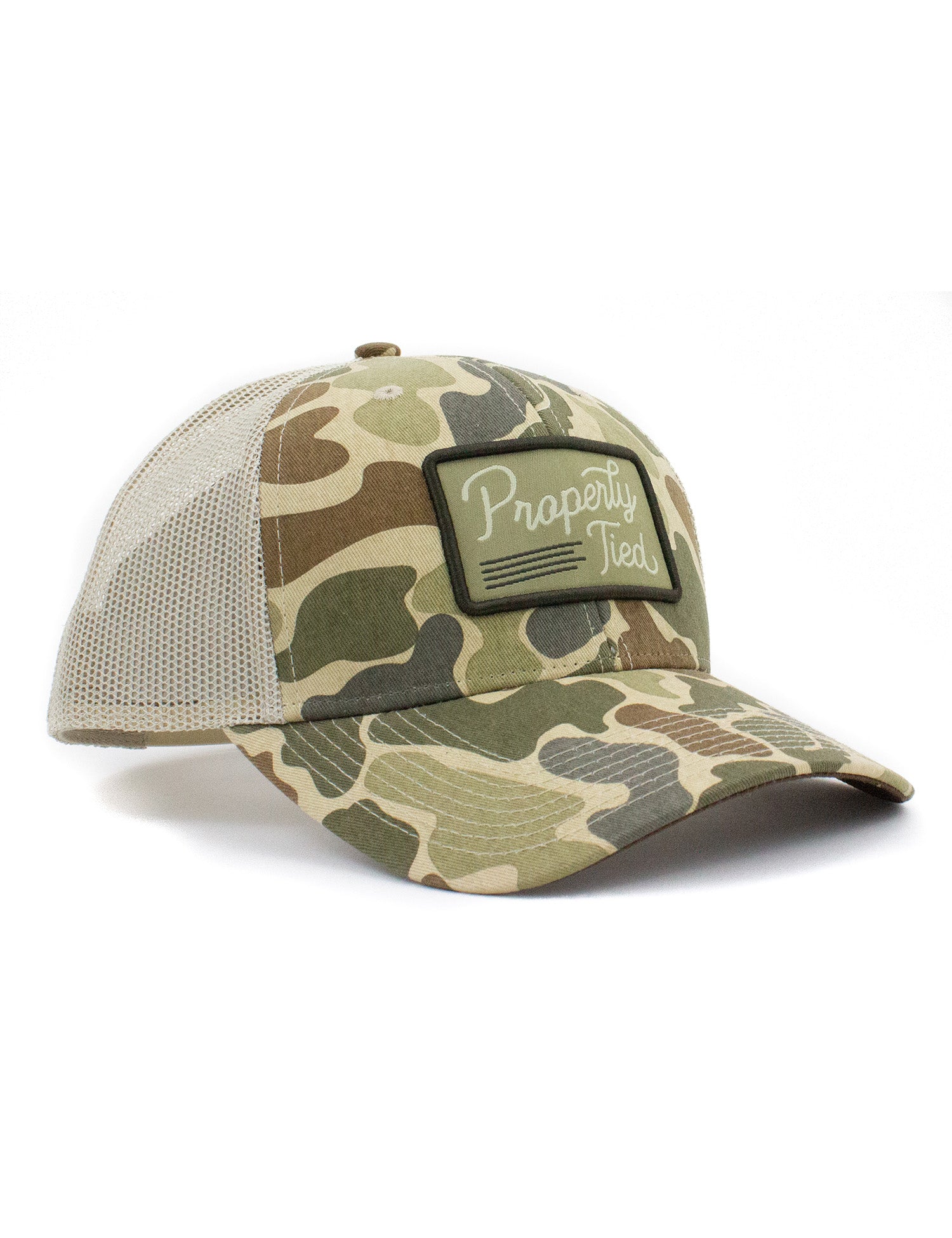 Sportsman Trucker Hat Vintage Camo