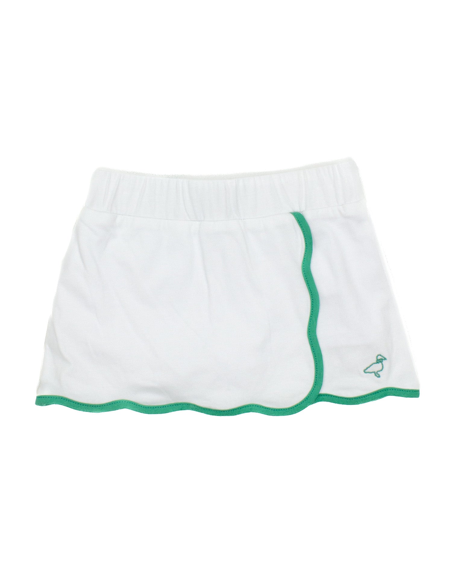 Girls Charlotte Skort White