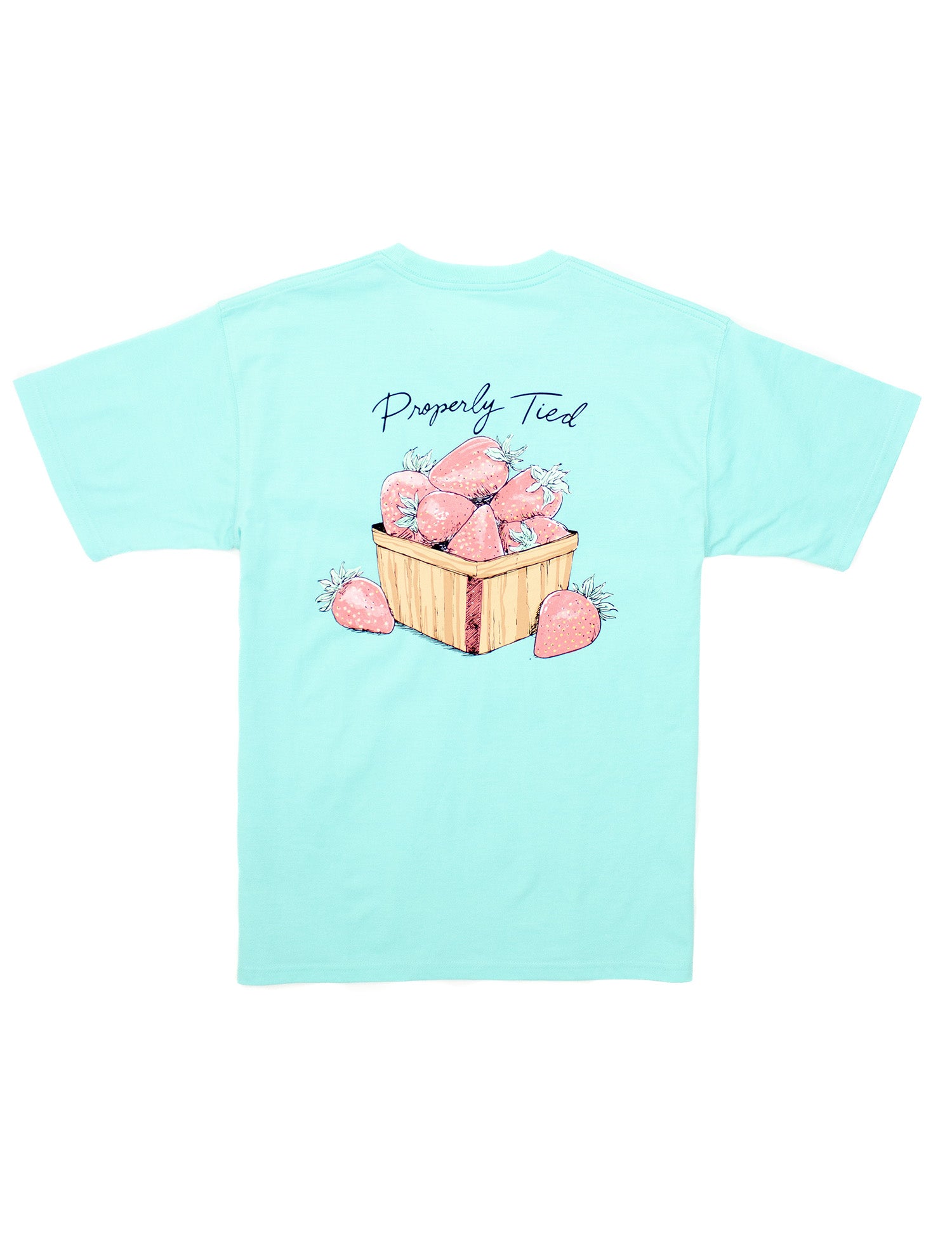 Strawberry Basket Seafoam