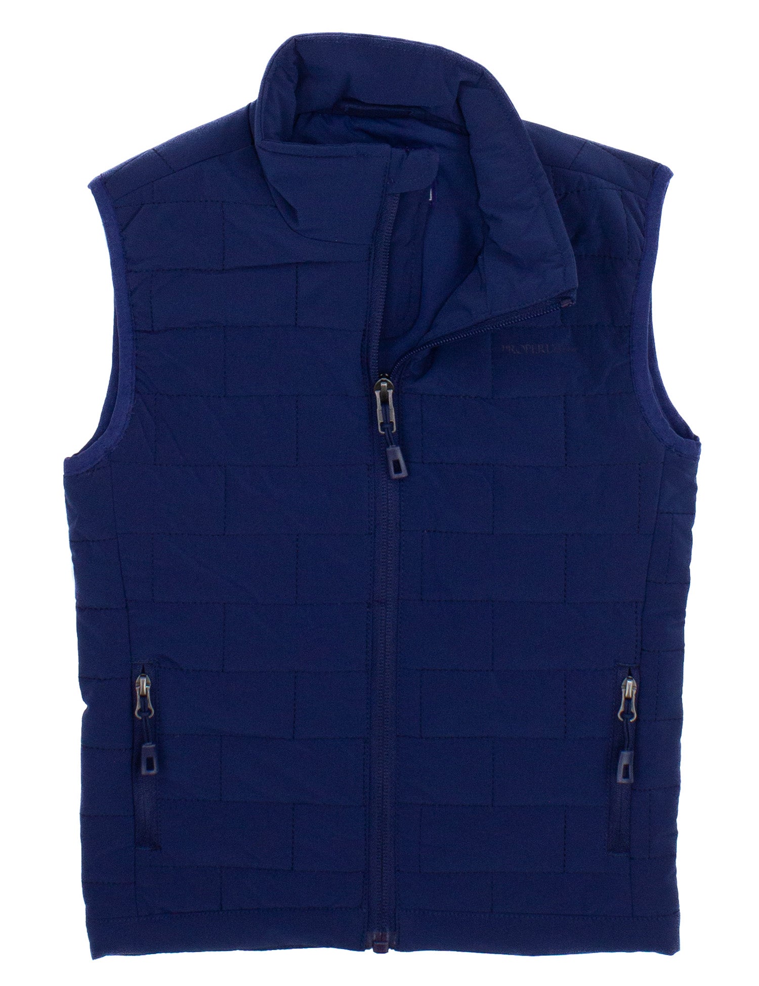 Boys Tundra Puffer Vest Navy