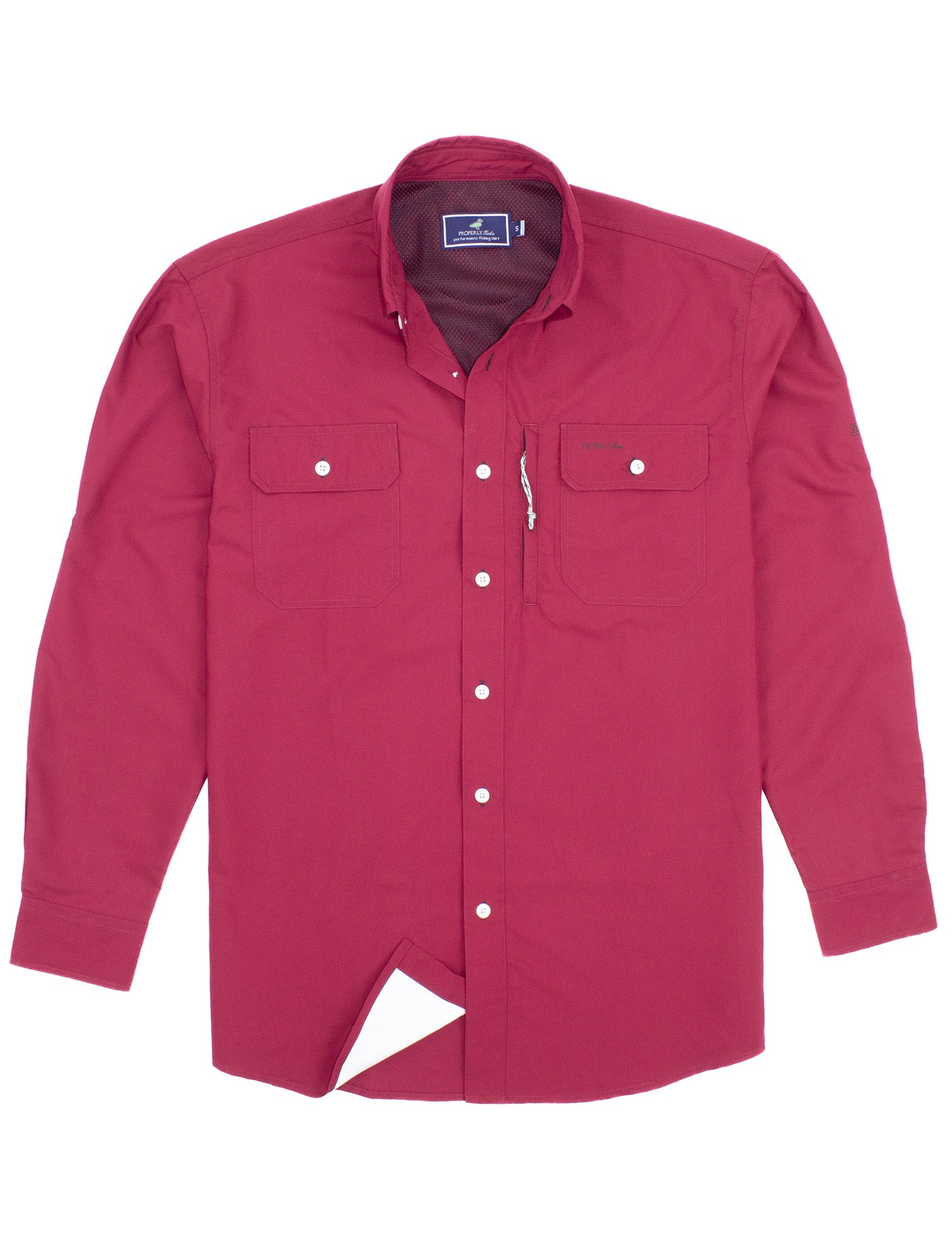 Offshore Fishing Shirt Cardinal