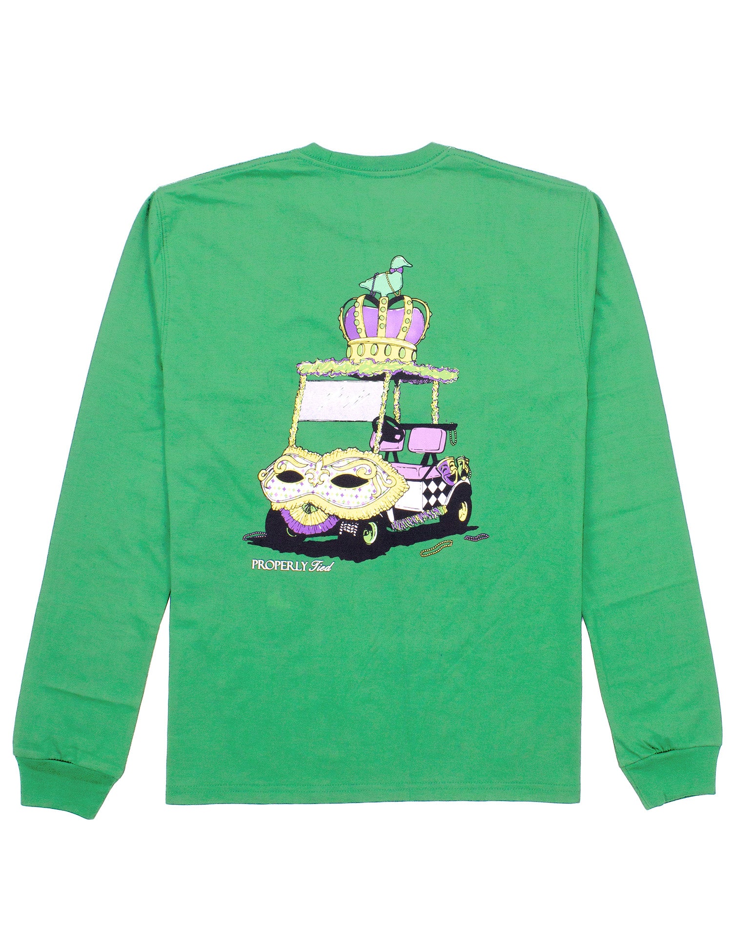 Mardi Cart LS Crop Green