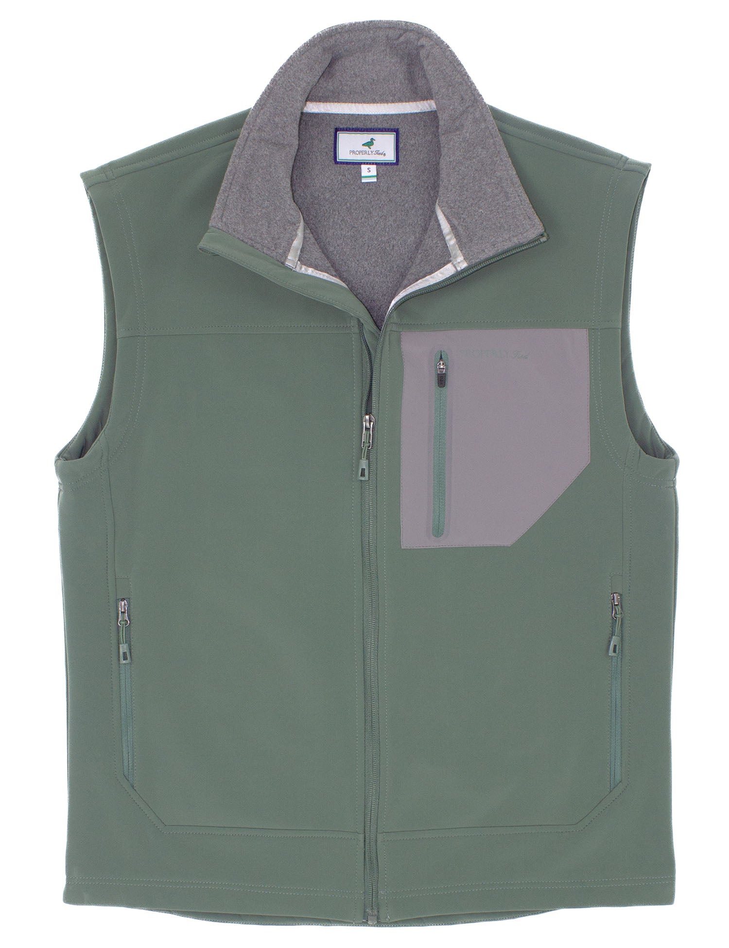 Peak Softshell Vest Ivy