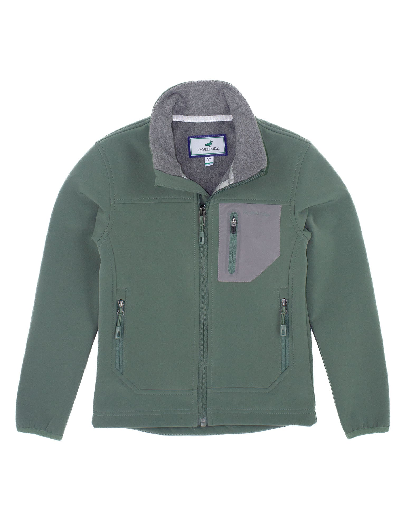 Boys Peak Softshell Jacket Ivy