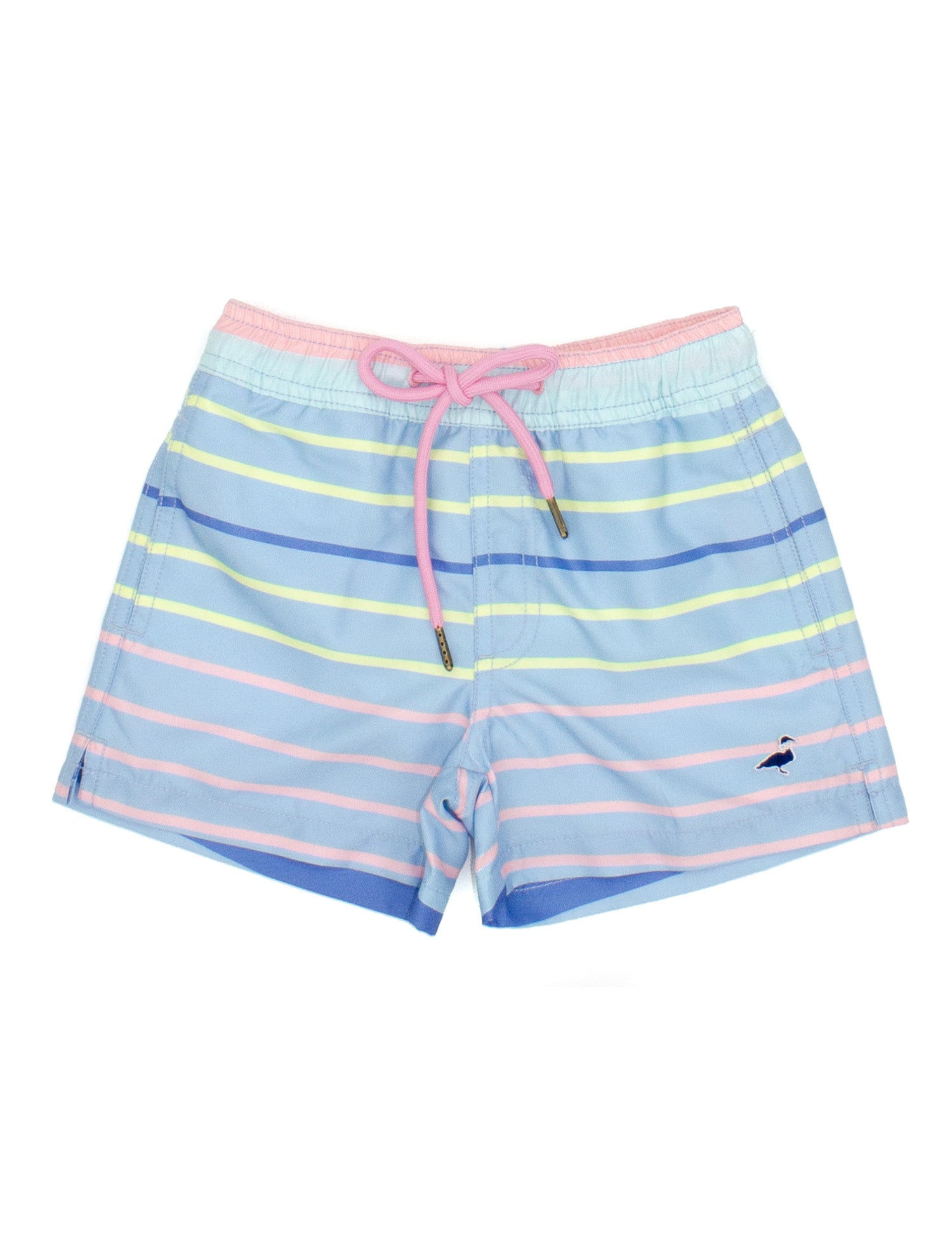 Boys Swim Trunk Santa Monica Stripe