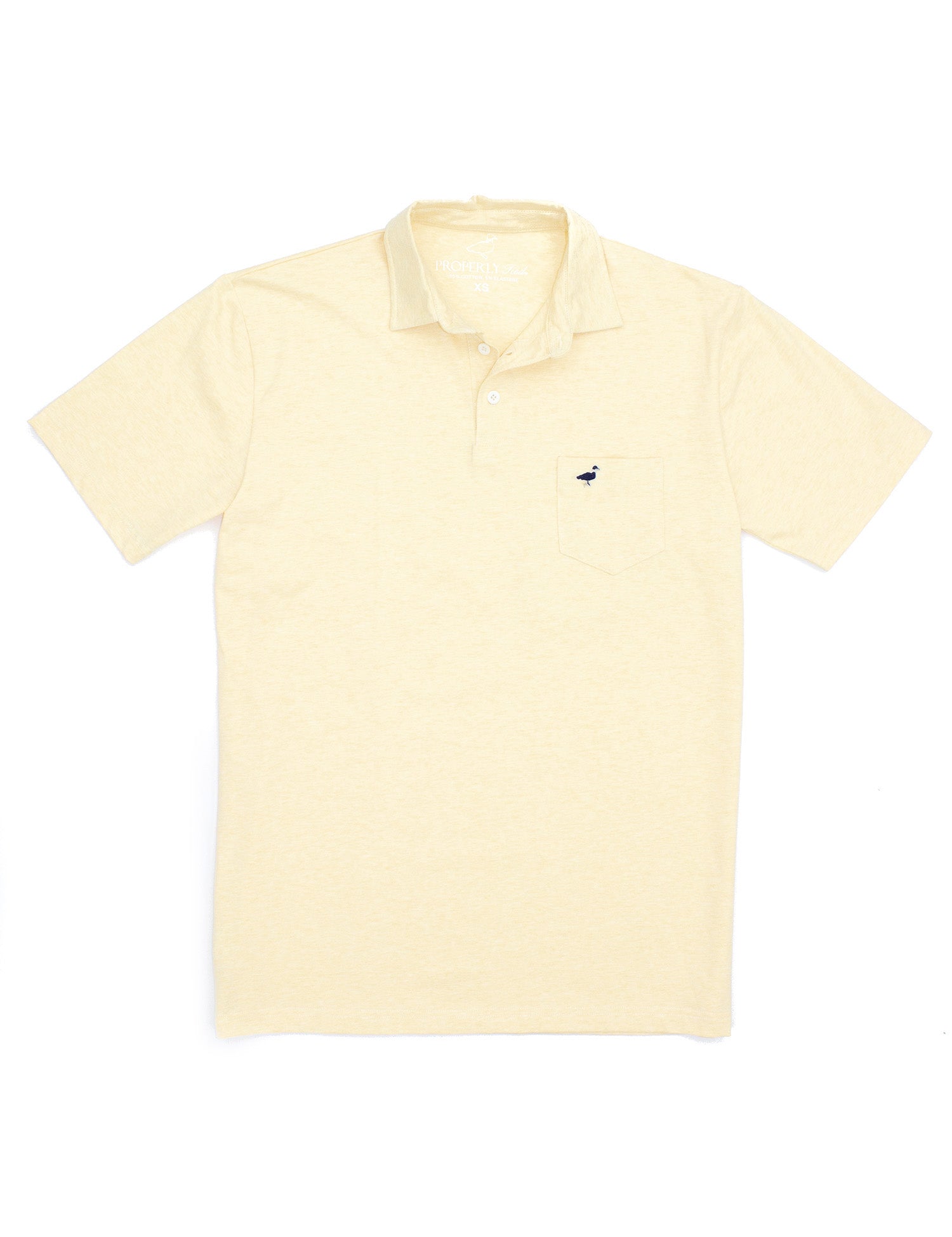 Harrison Pocket Polo Lemon