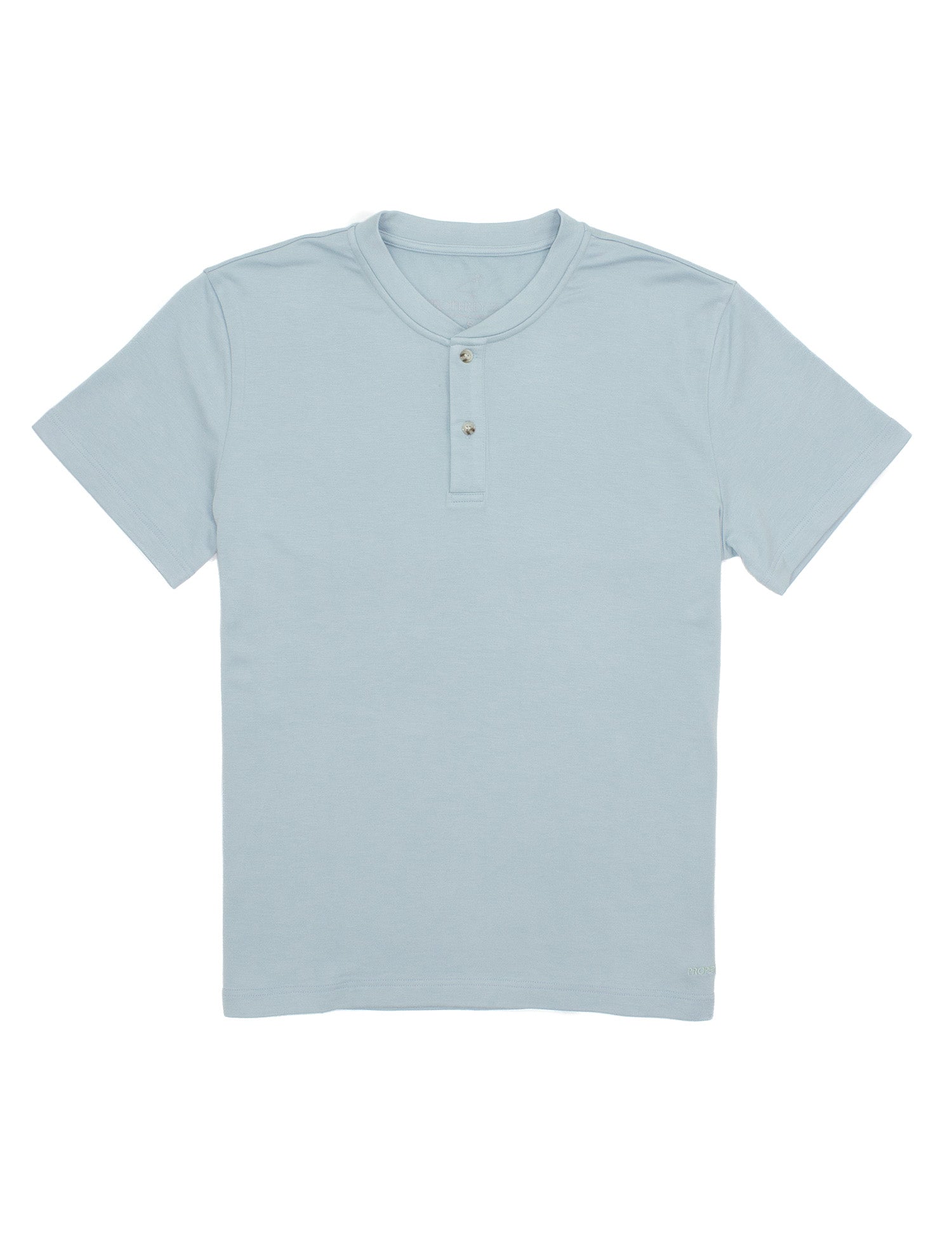 Shoreline Henley Light Blue