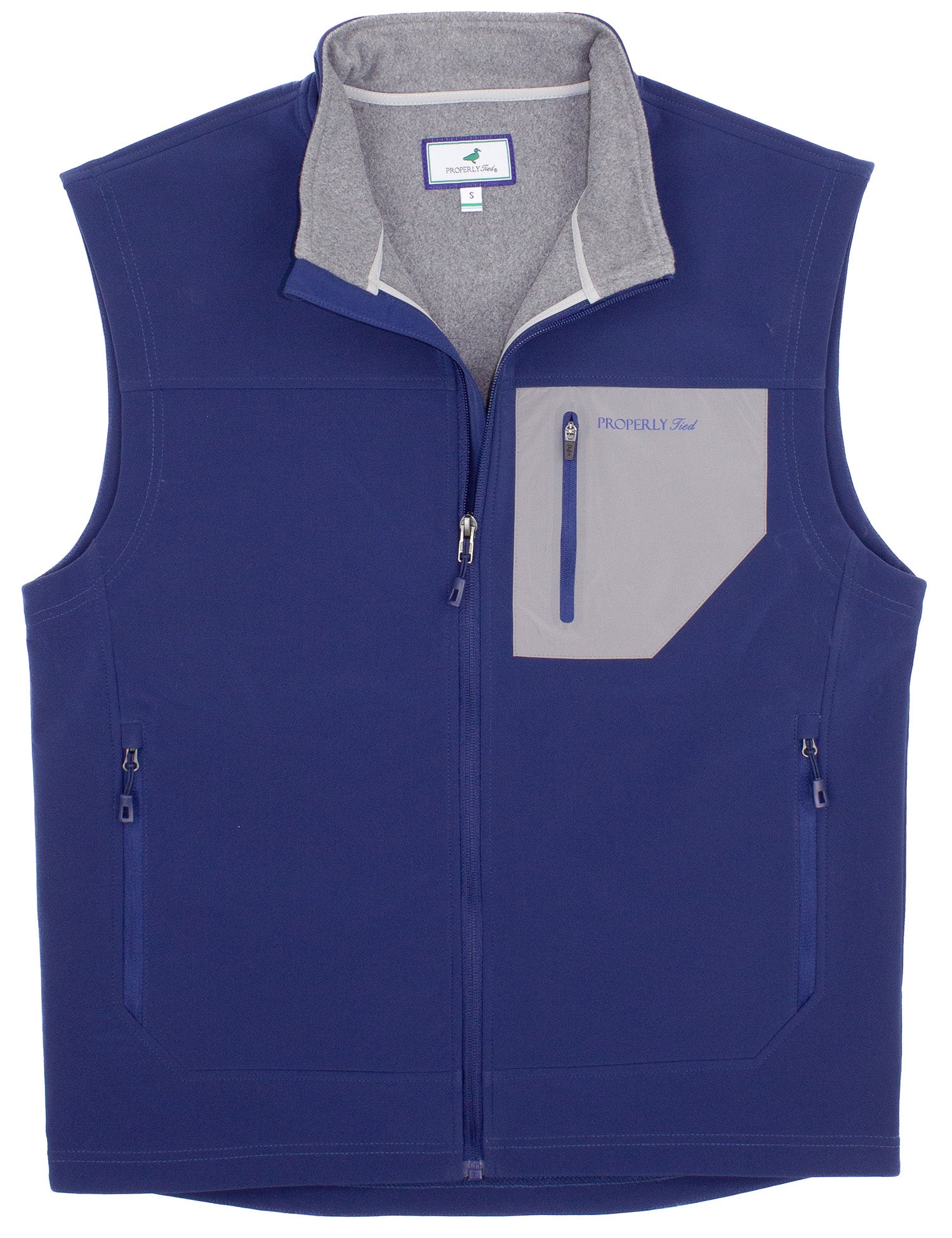 Peak Softshell Vest Navy