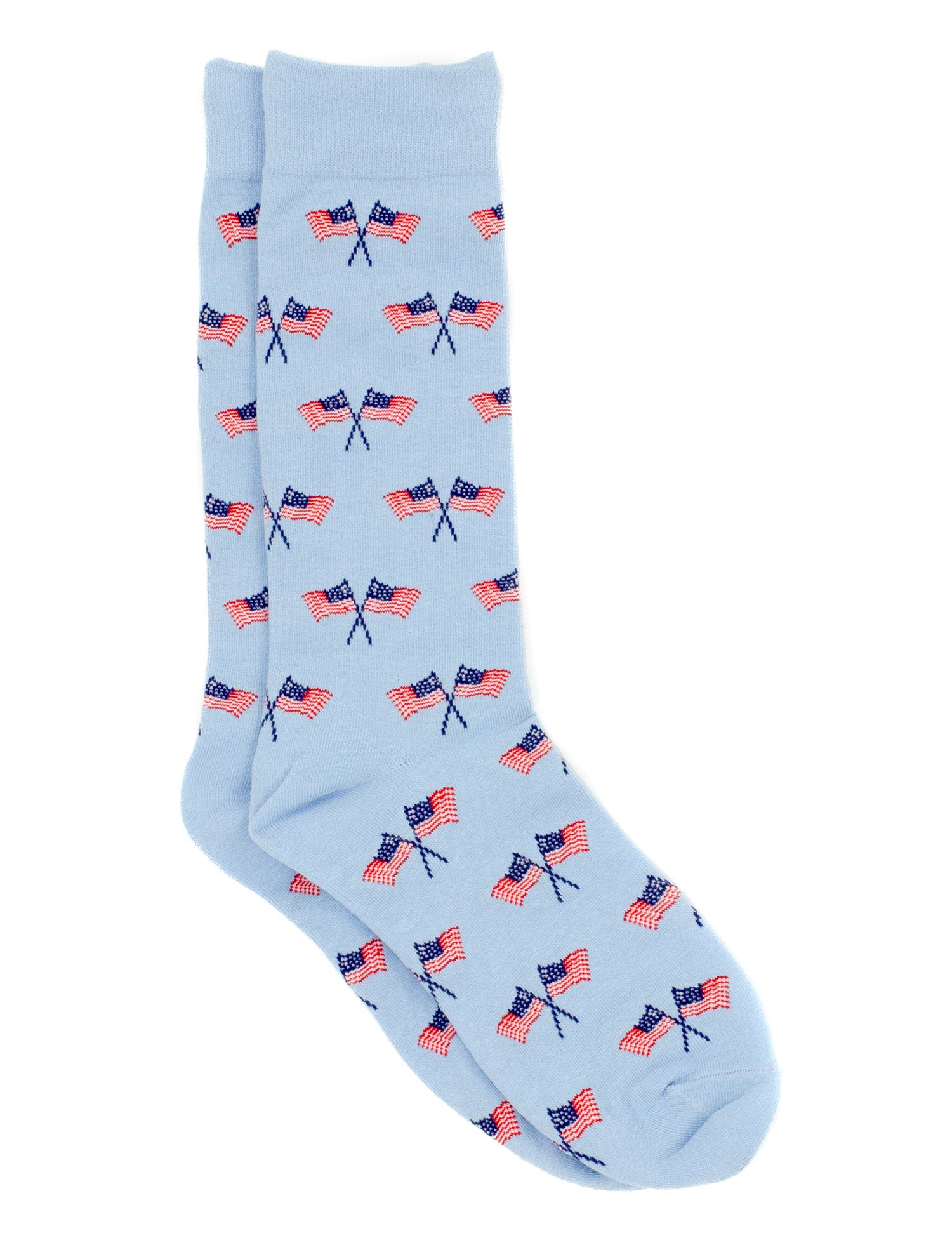 Lucky Duck Sock Freedom Flag