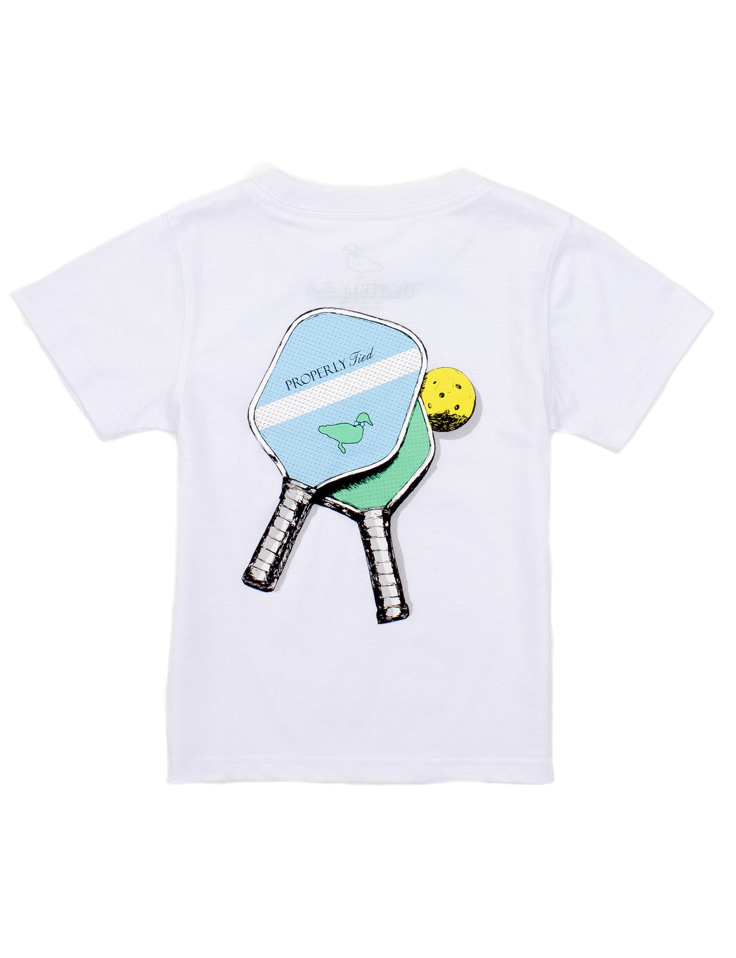 Boys Pickleball SS White