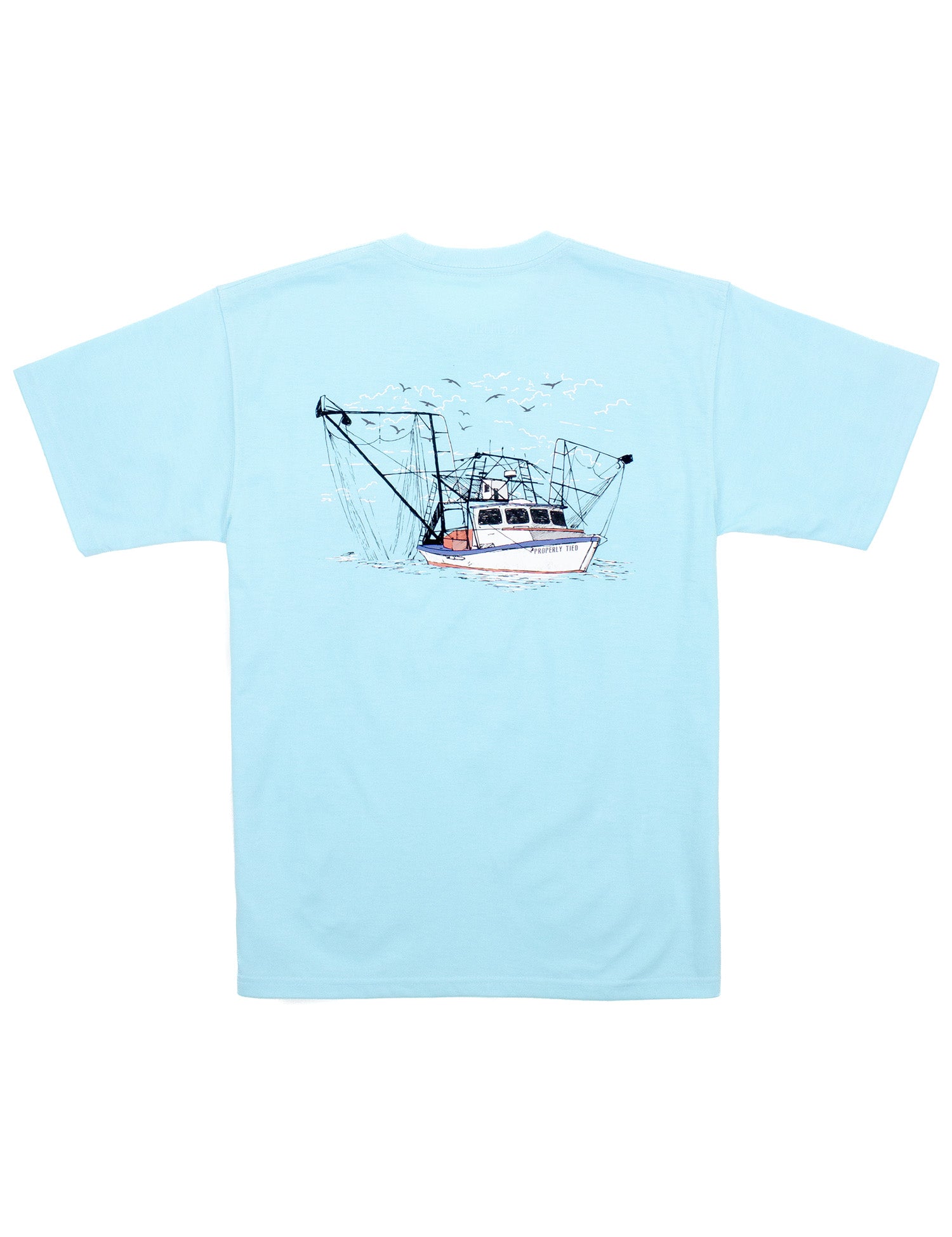 Shrimp Boat SS Powder Blue