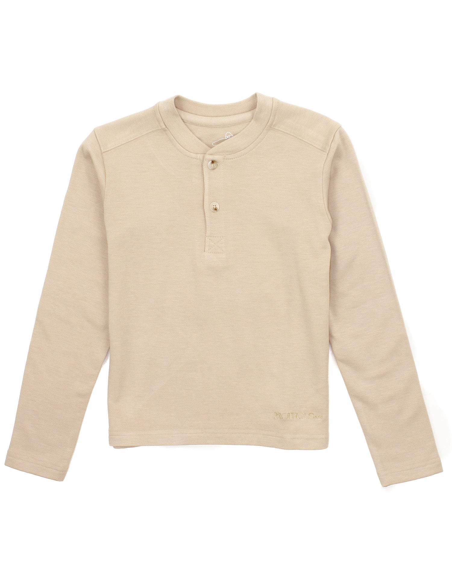 Boys Shoreline Henley LS Birch