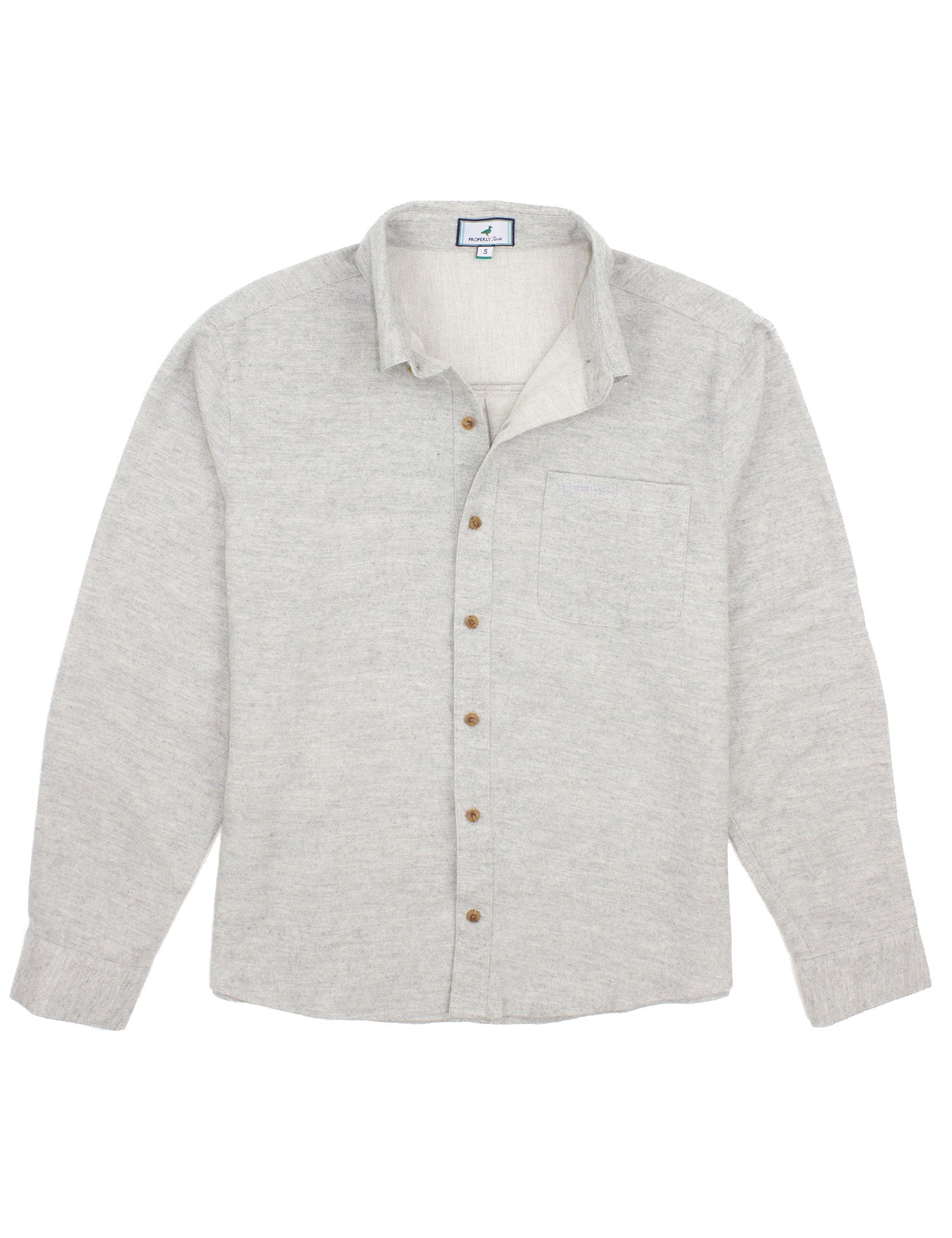 Breeze Shirt LS Pewter