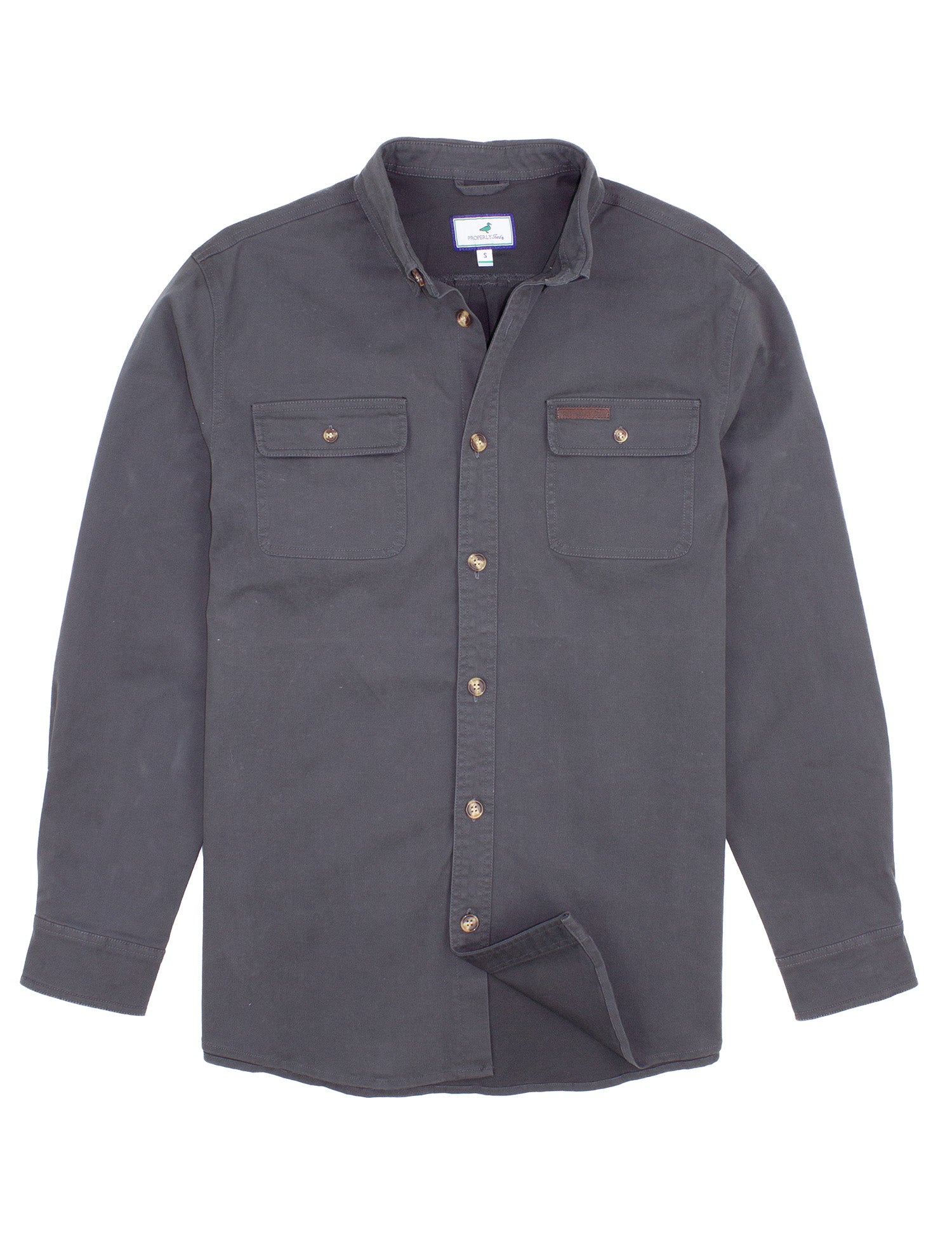 Harvest Workshirt Charcoal