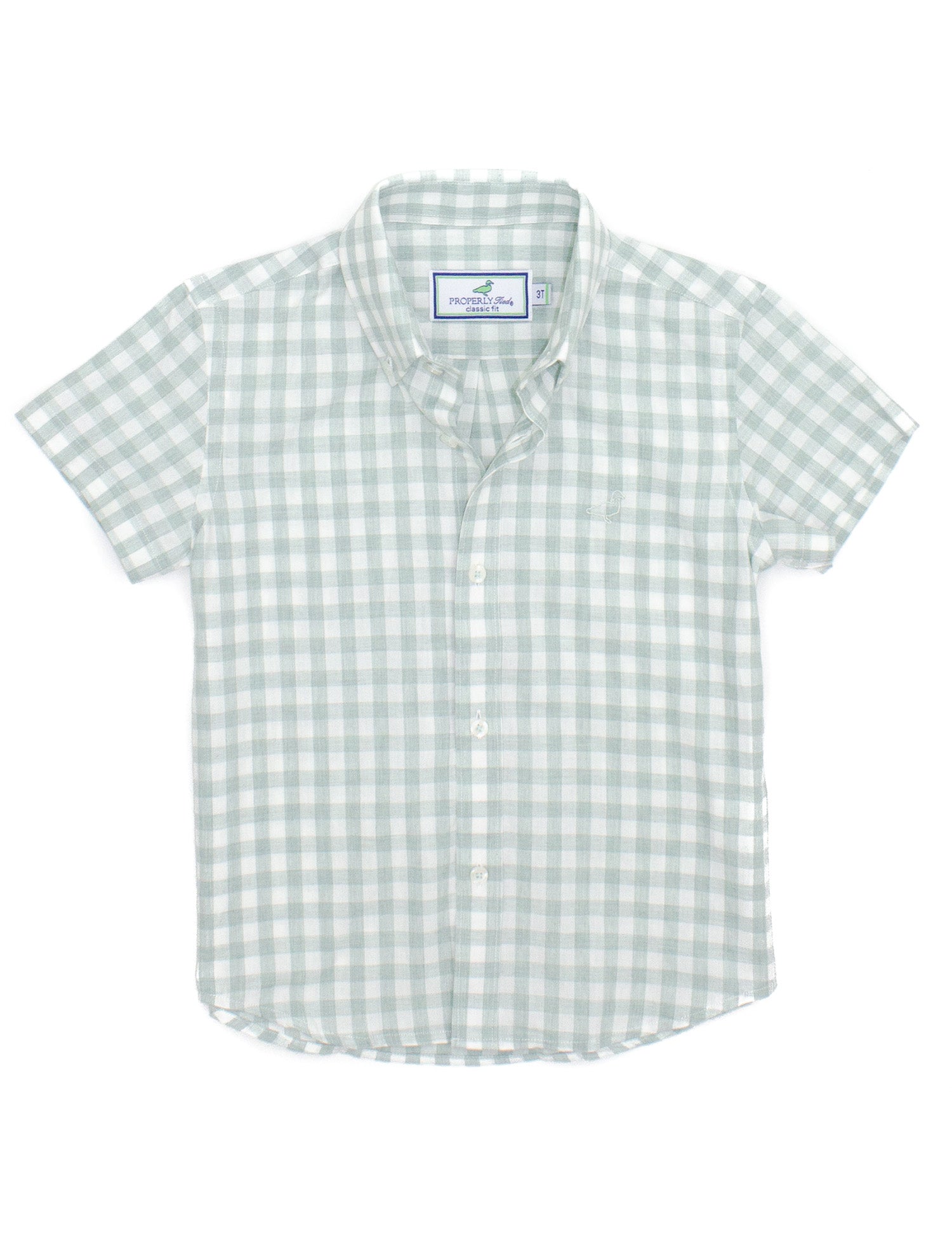 Boys Harbor Shirt SS Sage