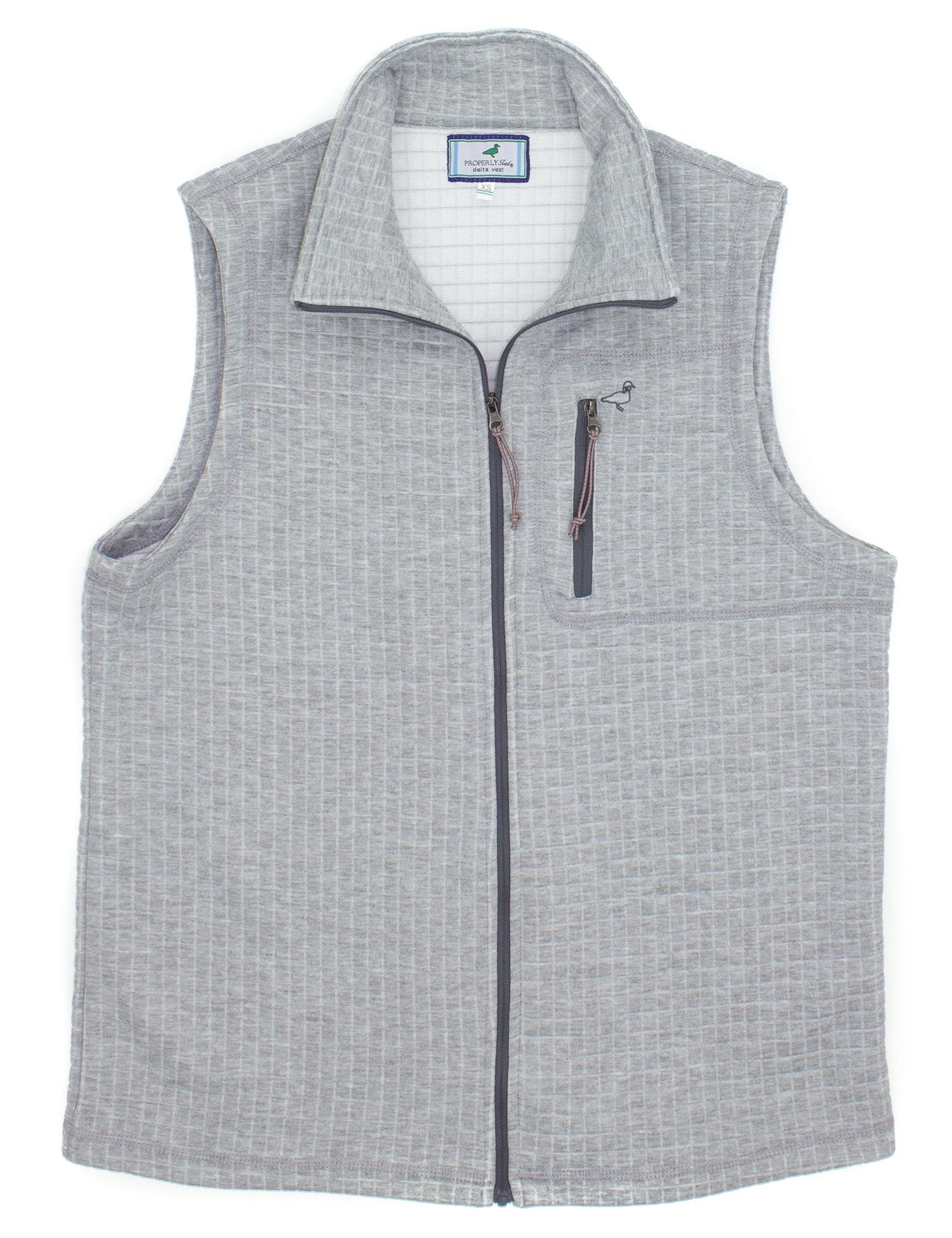 Delta Vest Heather Grey