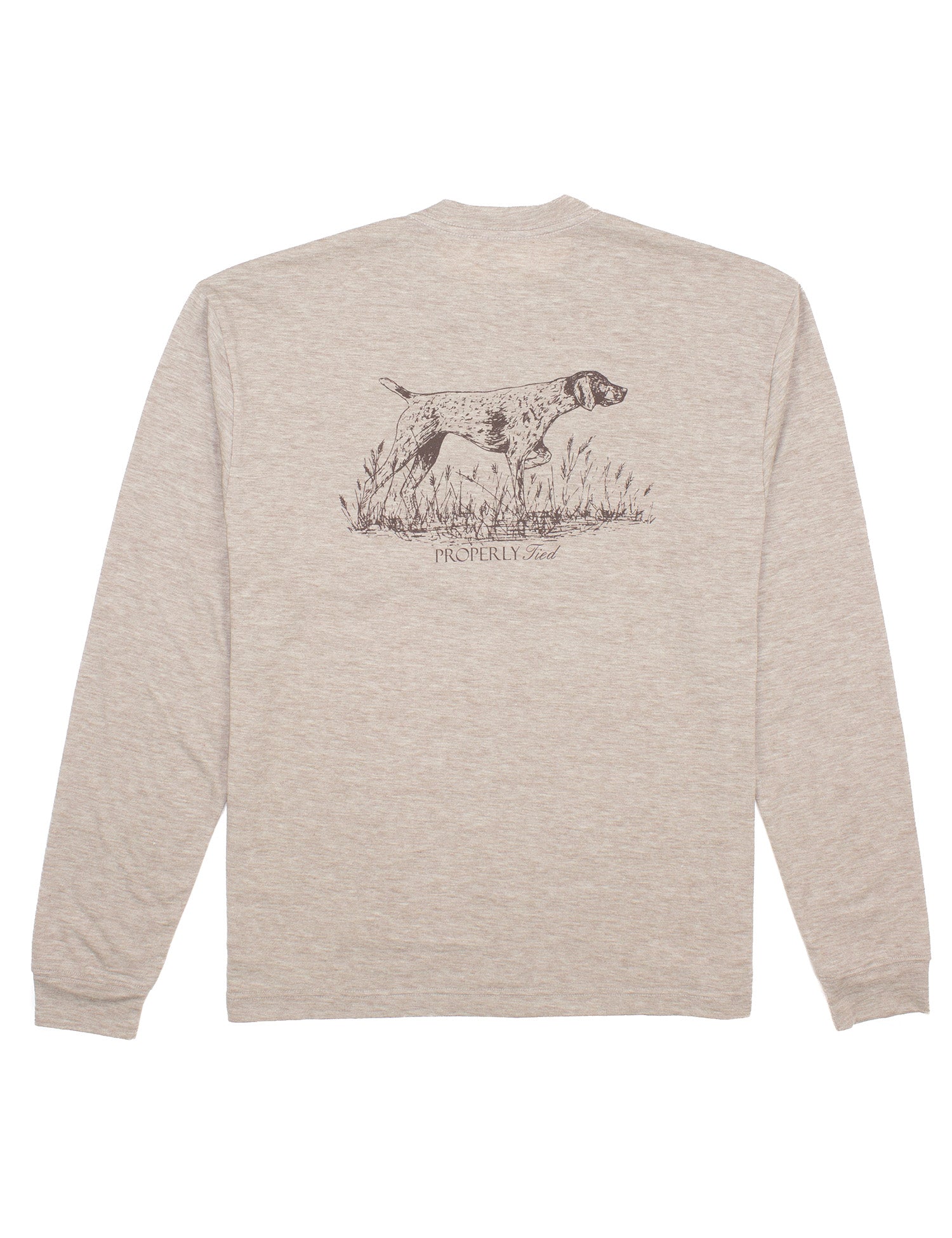 Portland Pocket Tee LS Pointer Sand