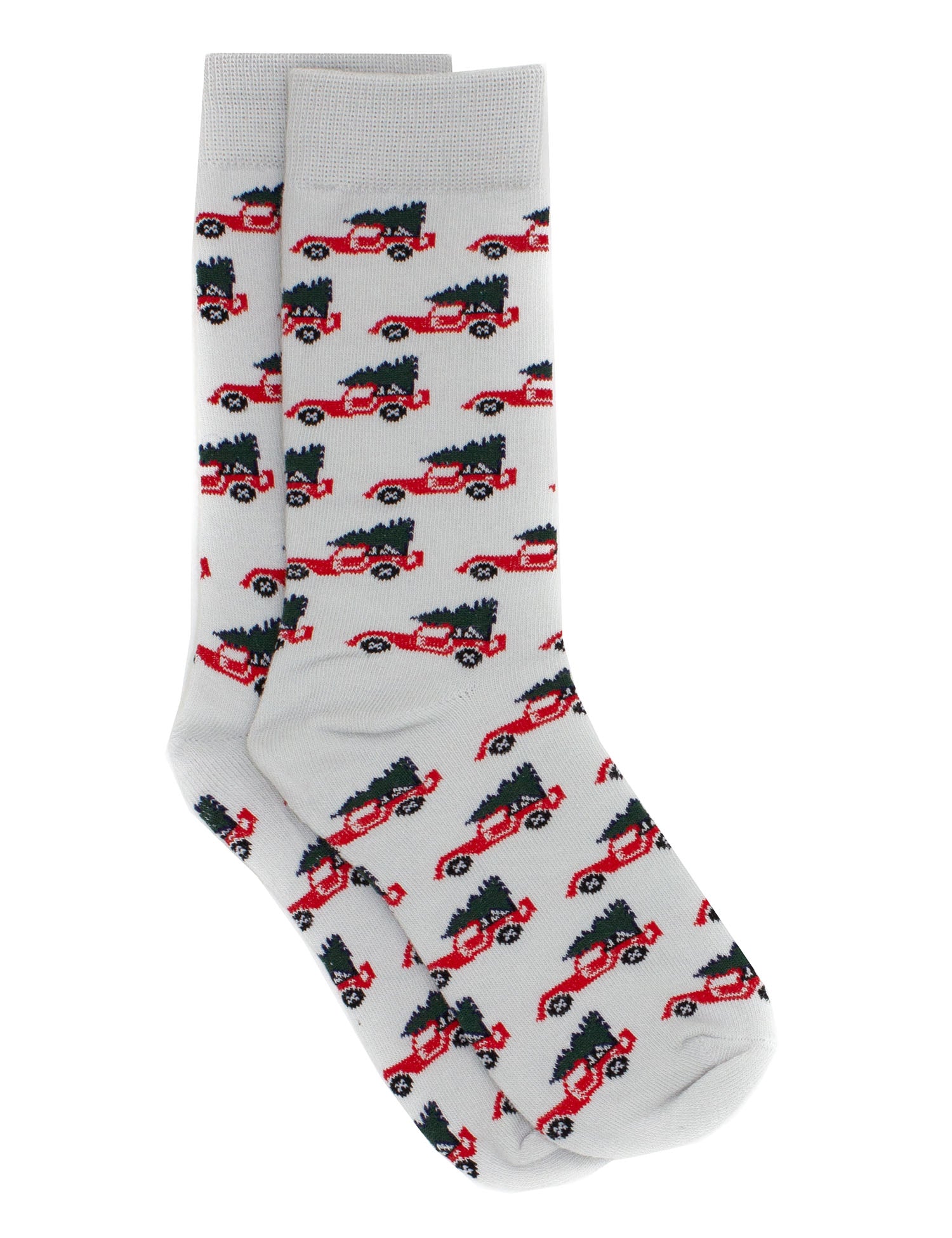 Lucky Duck Socks Christmas Truck