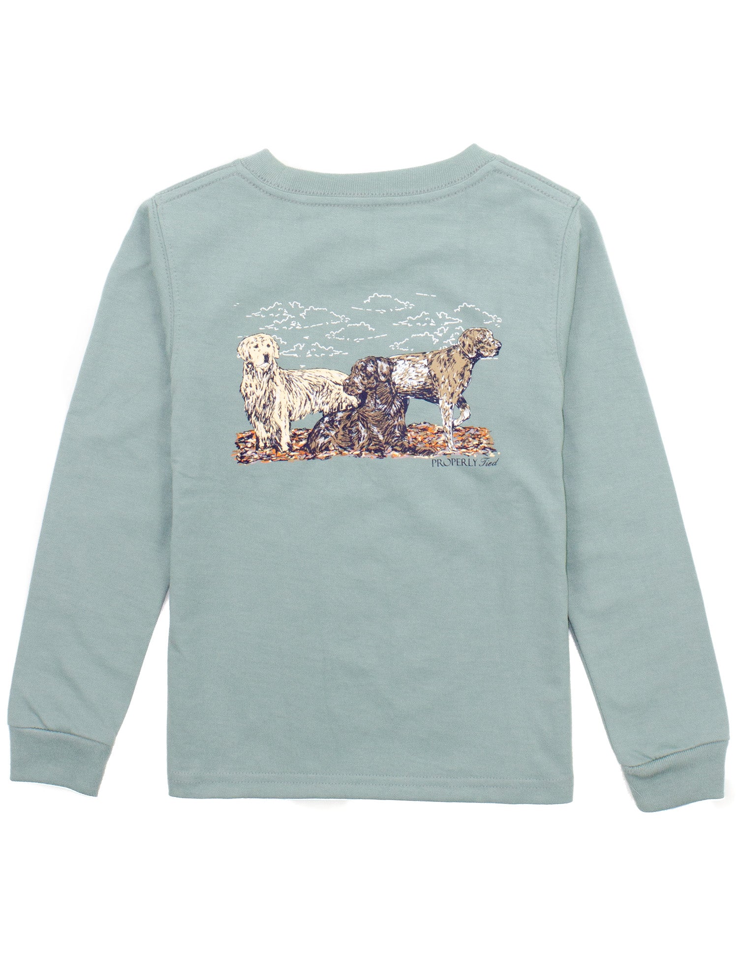 Baby Hunting Dogs LS Fog