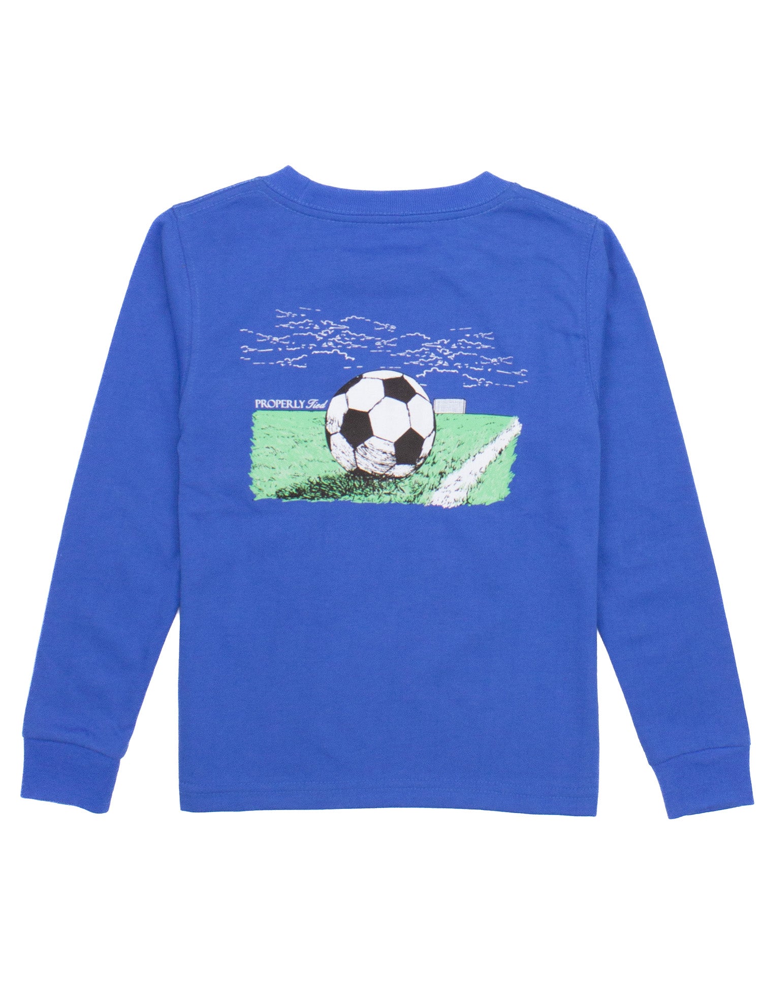 Baby Soccer LS Bay Blue