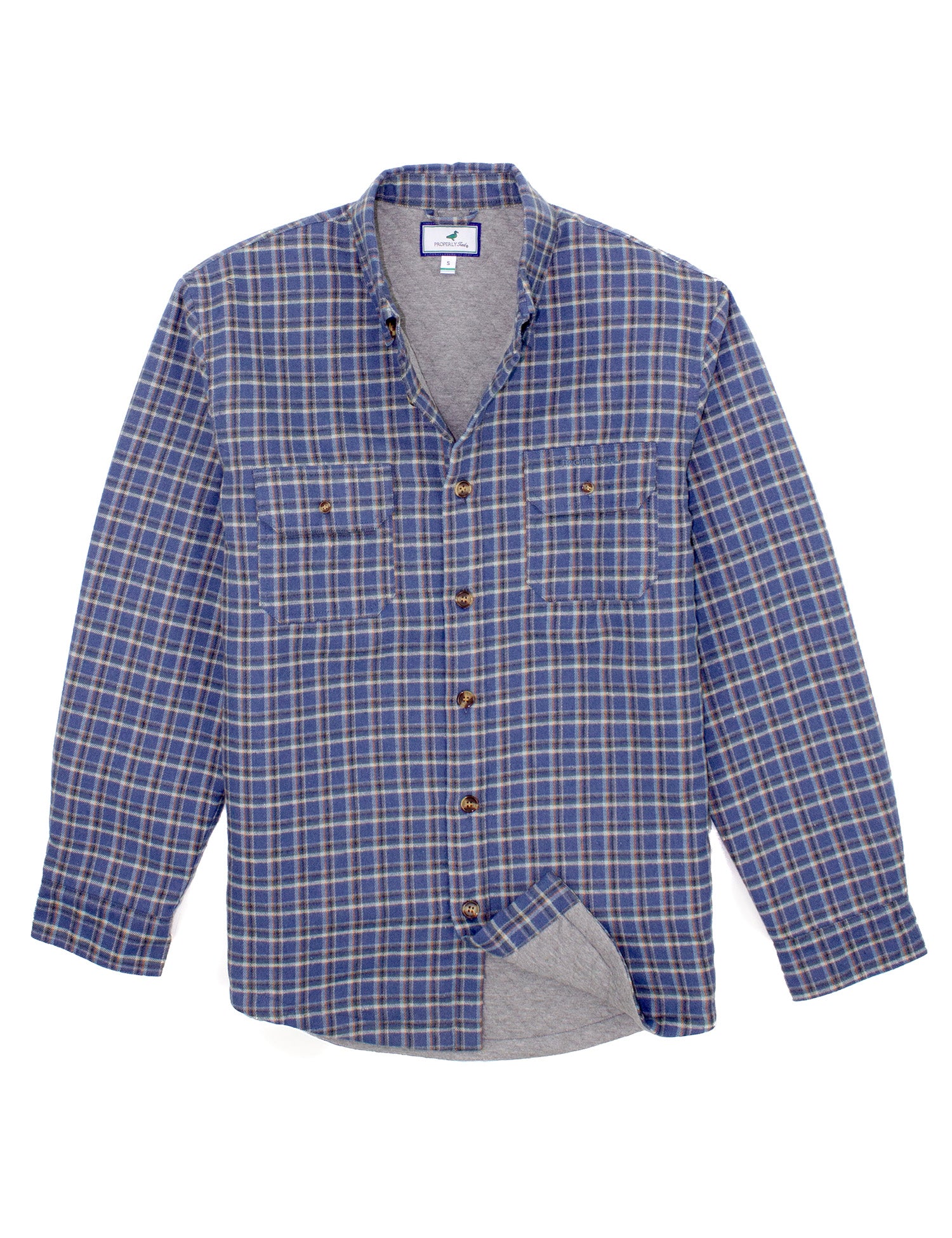 Cypress Shirt Jacket Bluebonnet