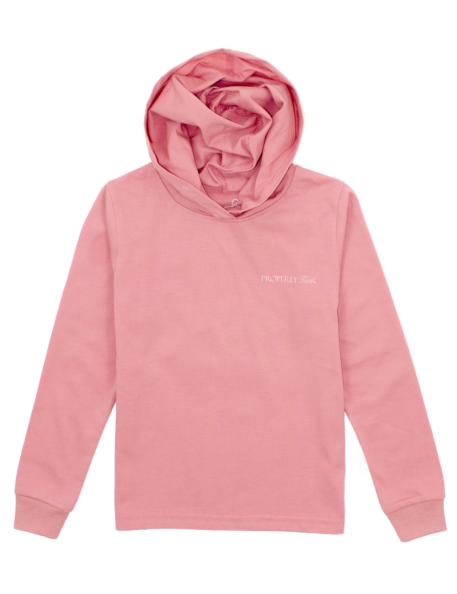 Boys Lake Hoodie Salmon