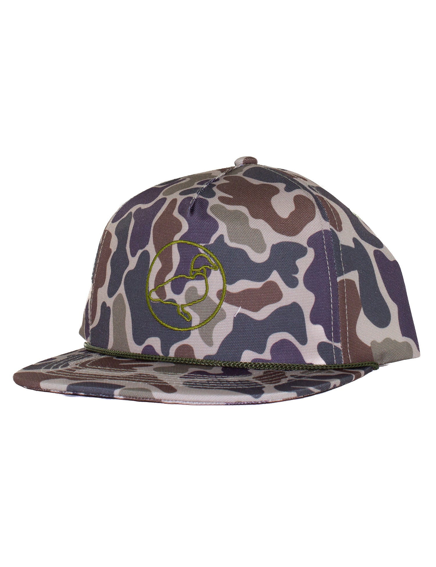 Rope Hat Vintage Camo