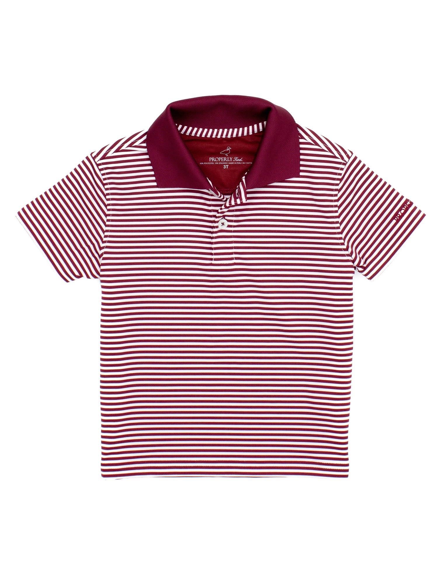 Boys Dallas Polo Maroon