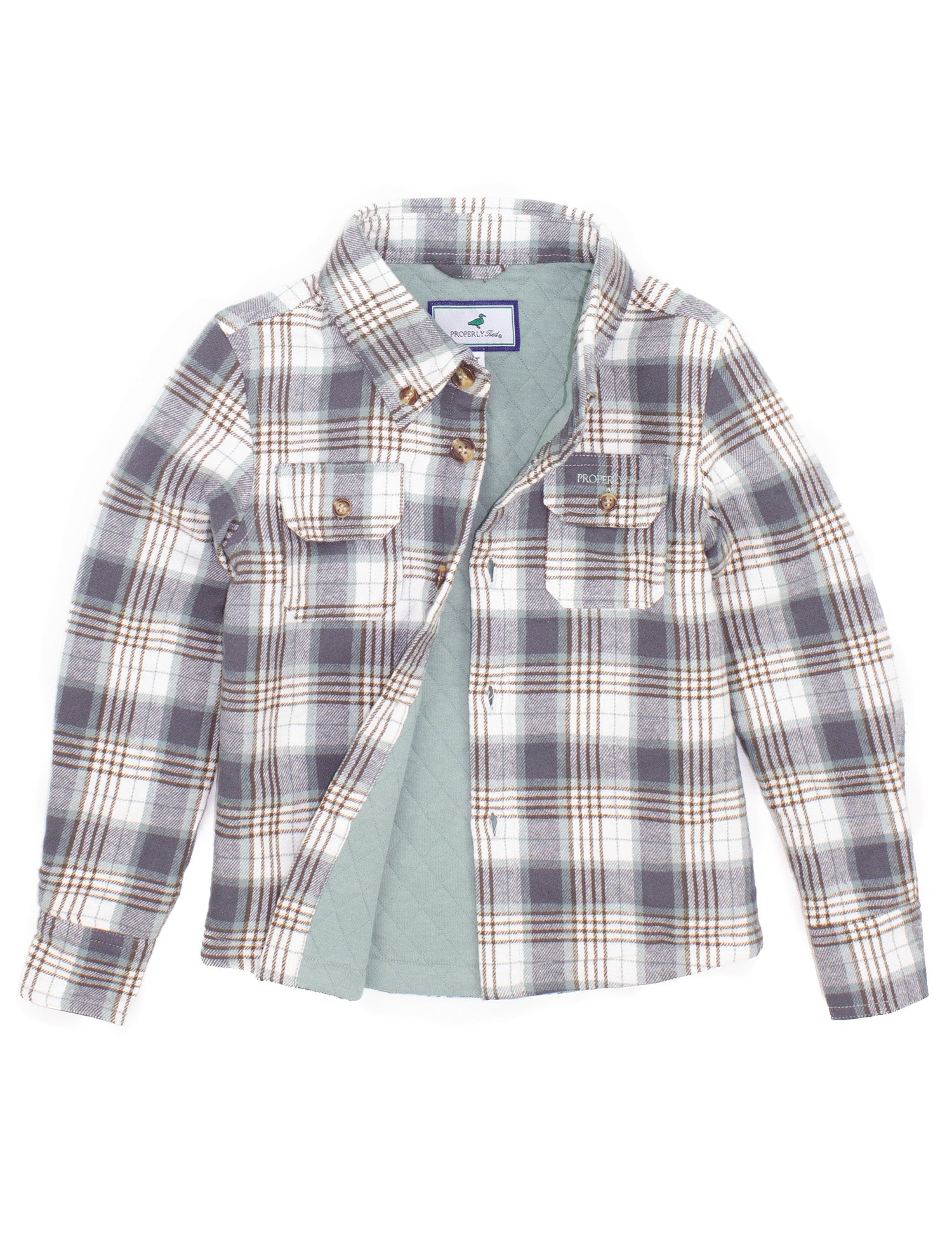 Boys Cypress Shirt Jacket Hemlock