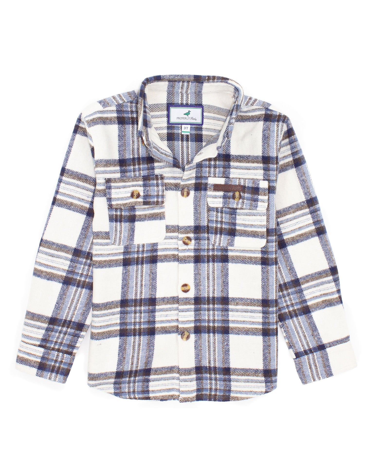 Boys Ranch Flannel Cold River