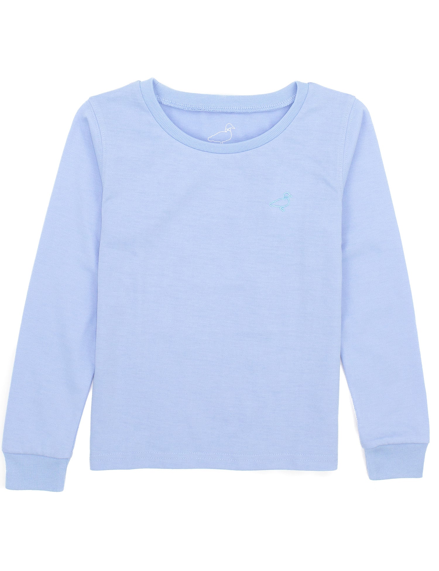 Girls Poppy Tee LS Light Blue