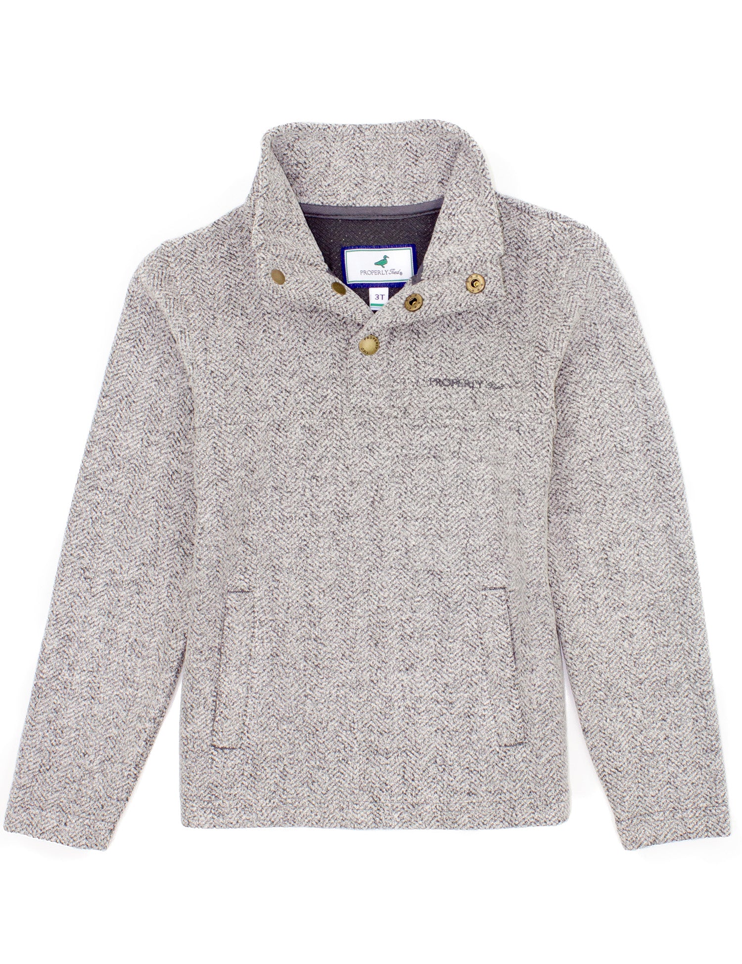 Boys Upland Pullover Bark