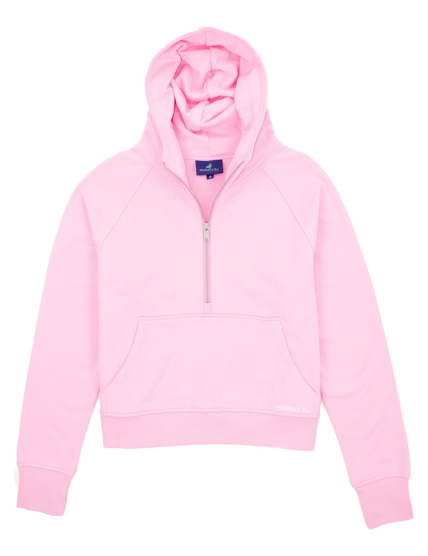 Apres Ski Crop Hoodie Bubblegum