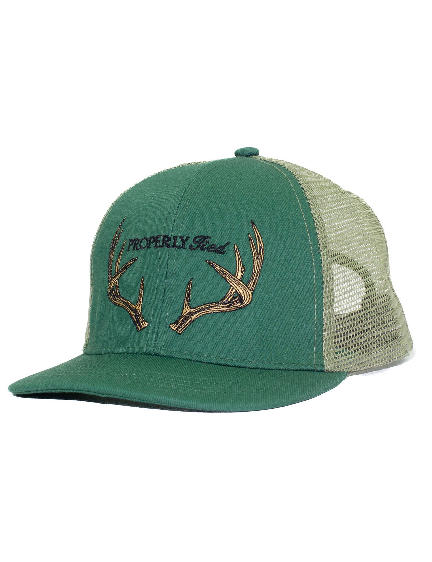 Boys Trucker Hat Antlers